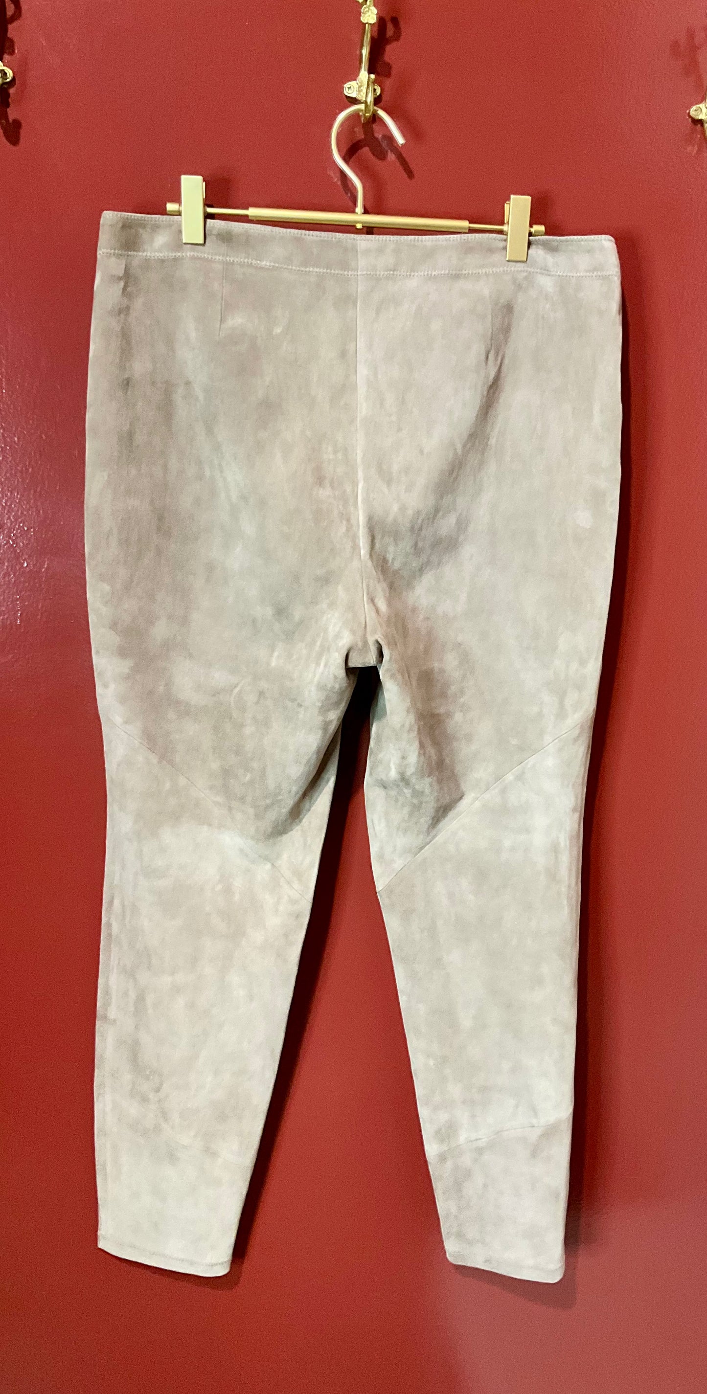 LaFayette 148 Suede Pants 14