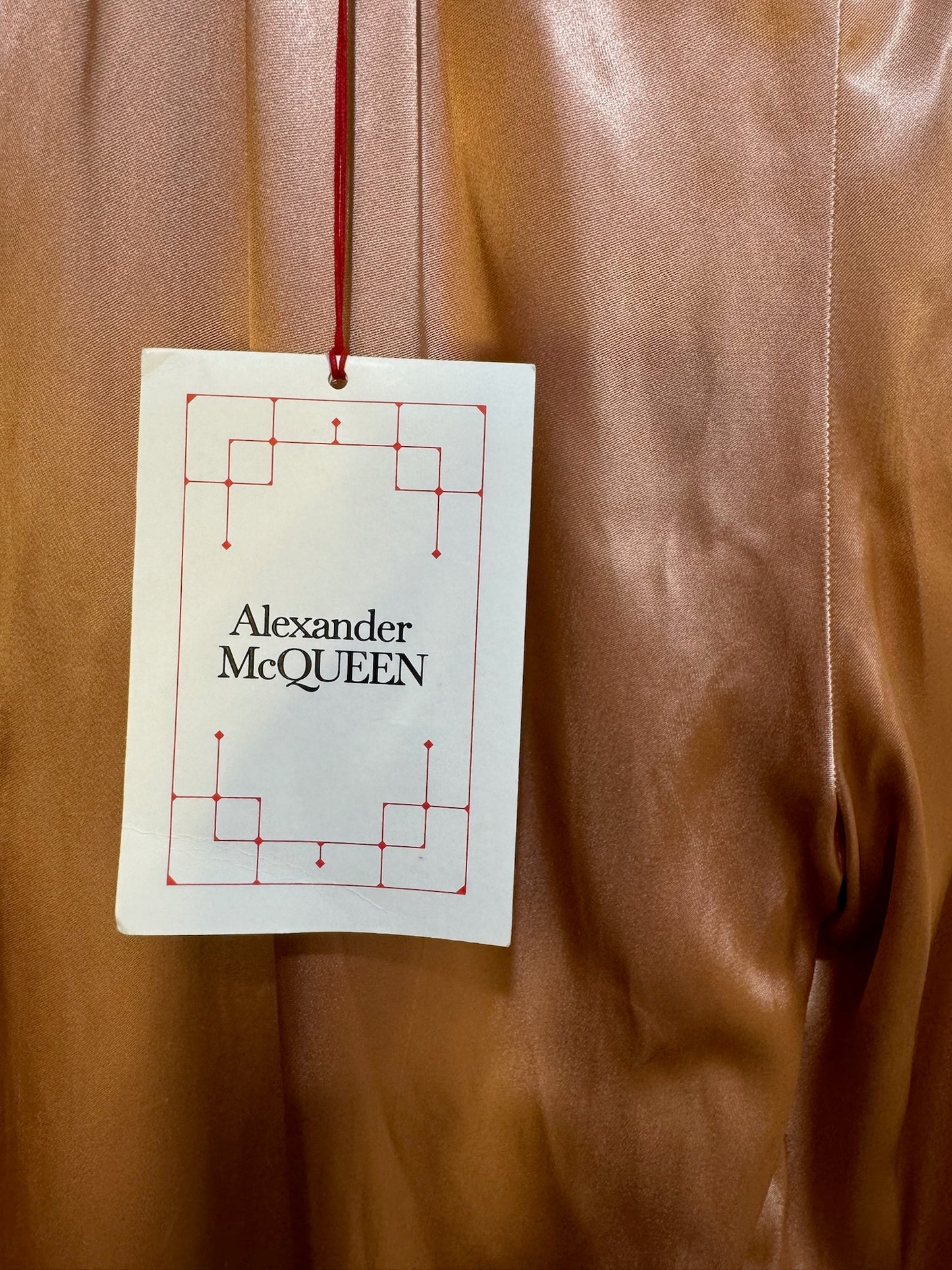 Alexander McQueen Wide Leg PantsPink S