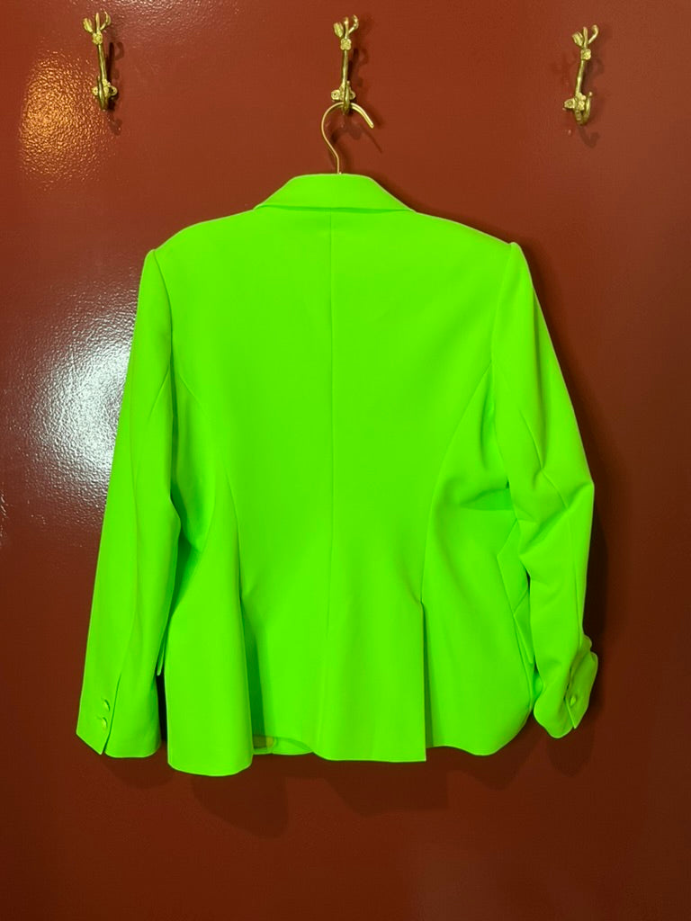 L'Agence Lime Green Blazer 14