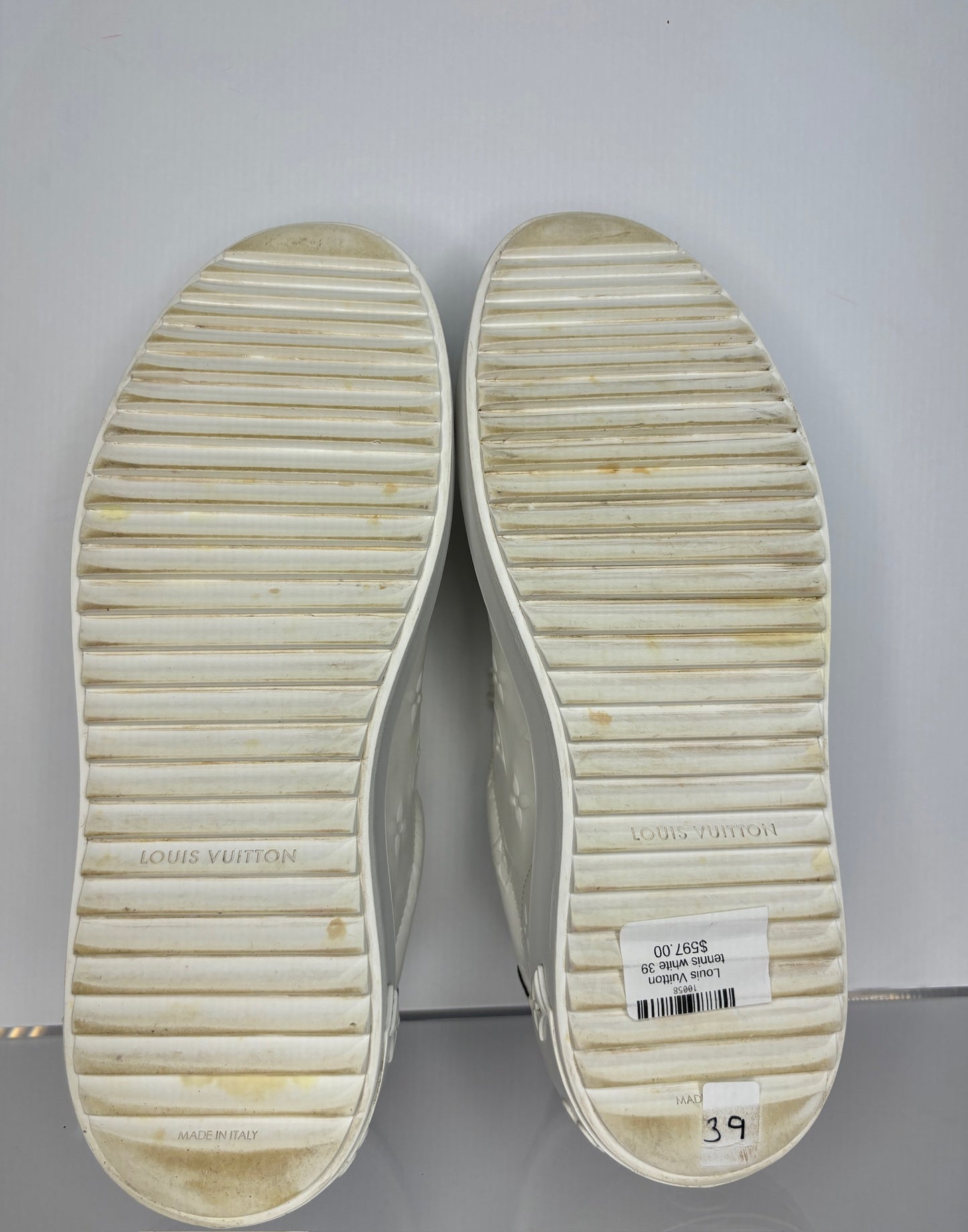 Louis Vuitton tennis white 39