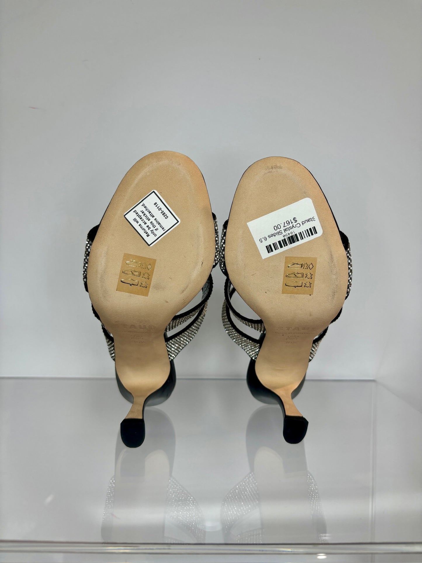 Staud Crystal Slides 6.5