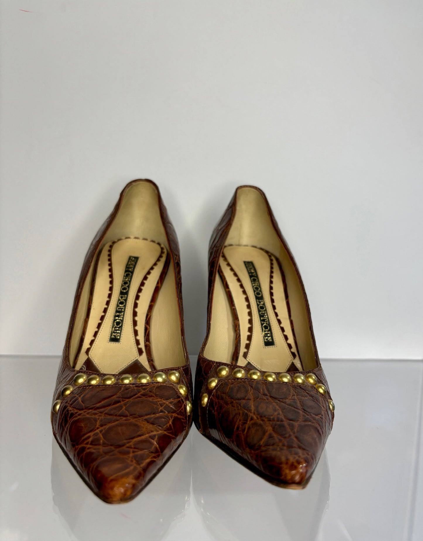 Jimmy Choo B heels brown 6.5
