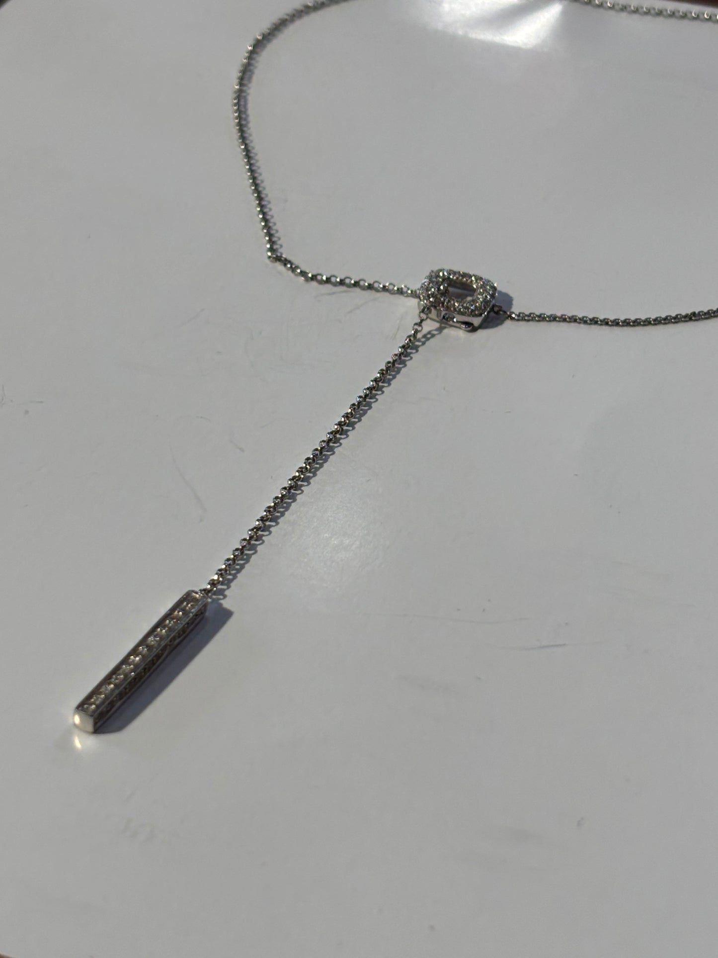 Diamond Necklace Y-Shape