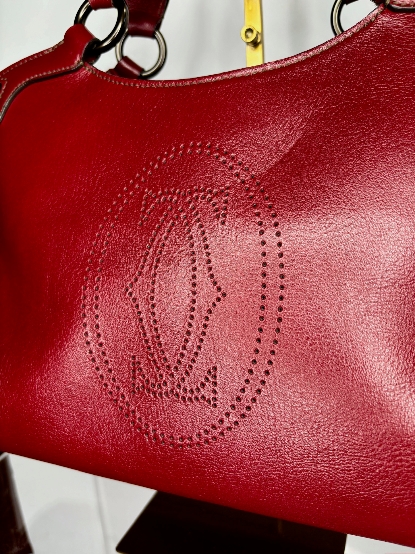 Cartier Marcello bag red