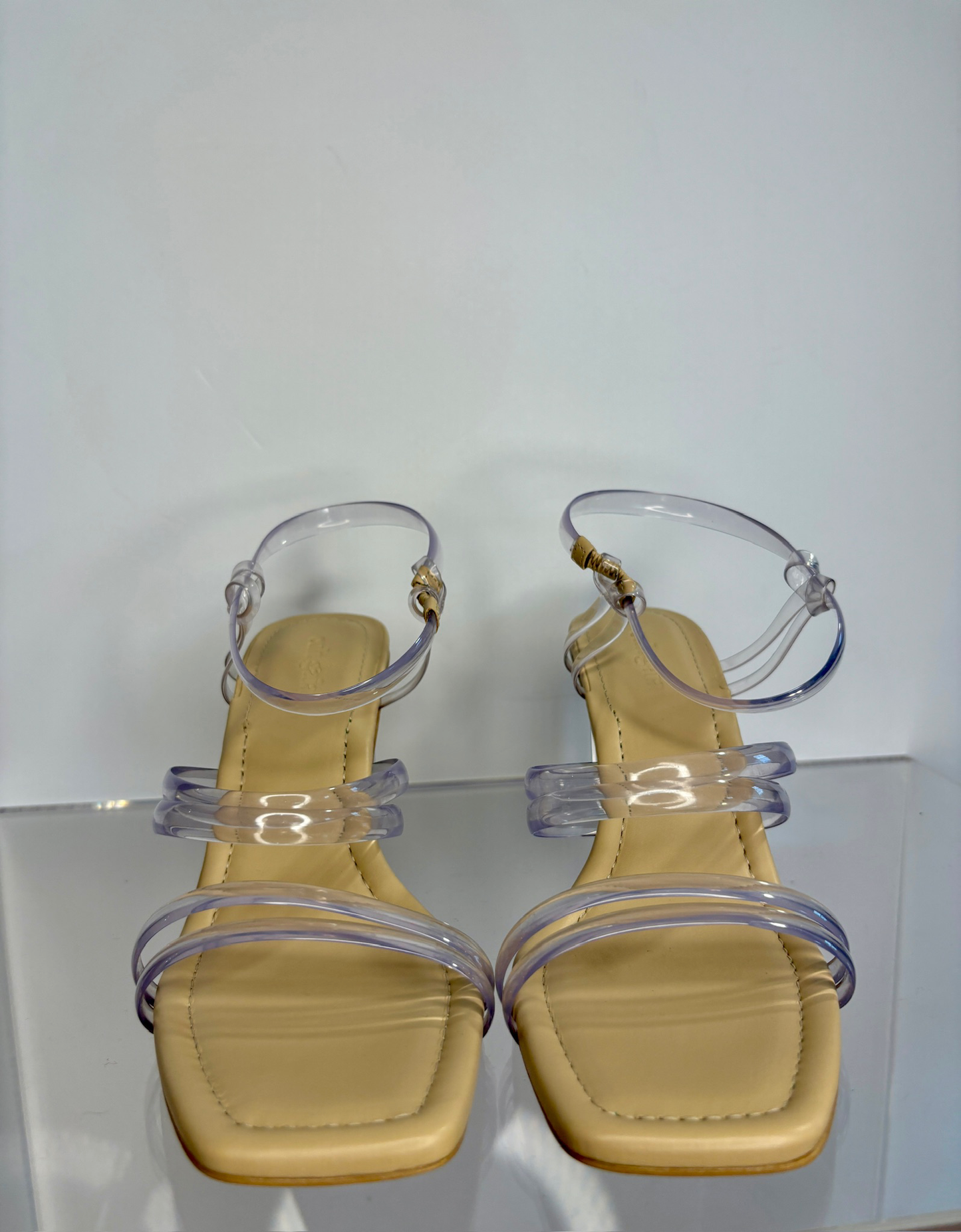 Cult Gia acrylic sandal heel 41