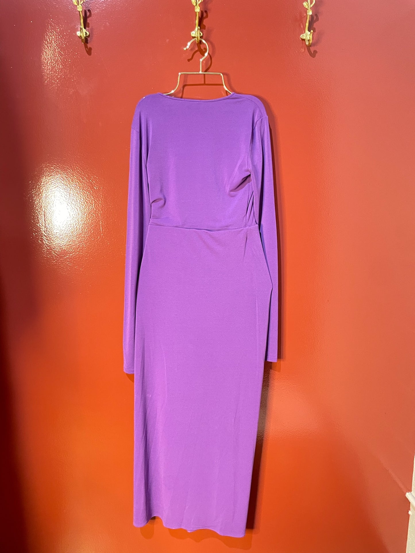 The Andamane dress long purple M