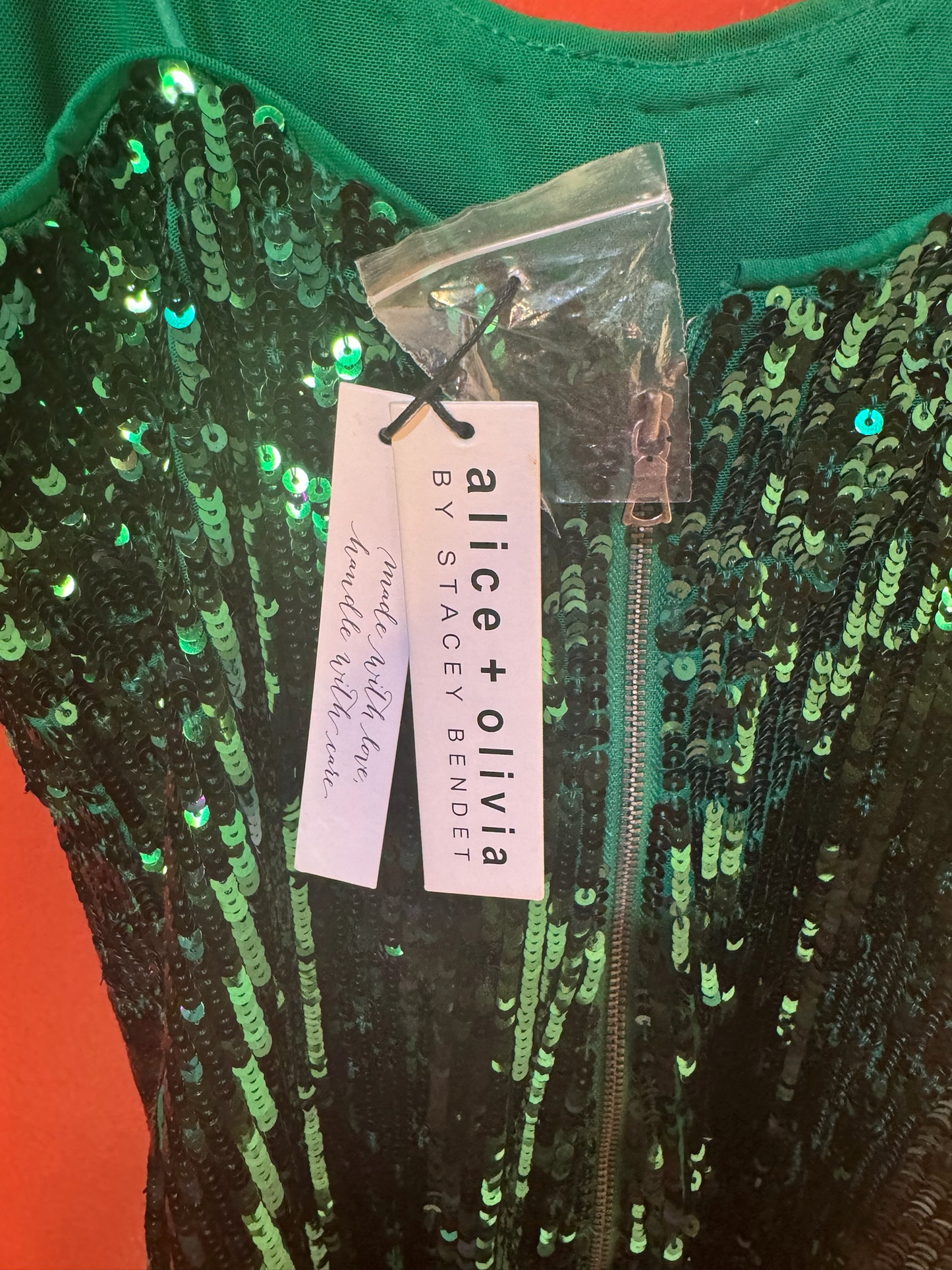 Alice & Olivia Sequence green 4