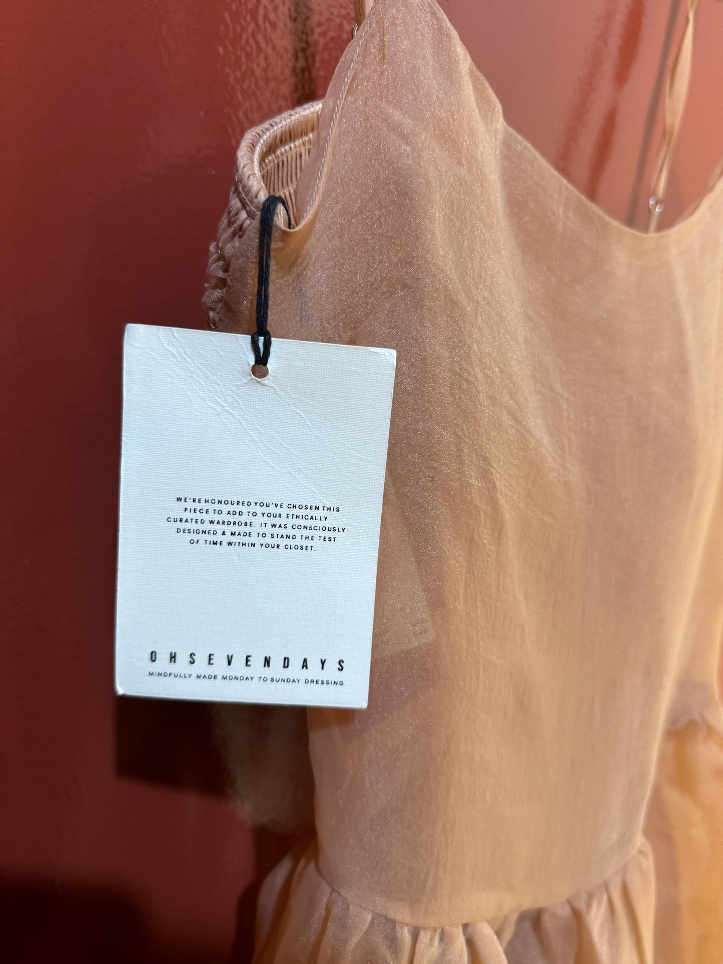 Anthropoligy long tulle dress