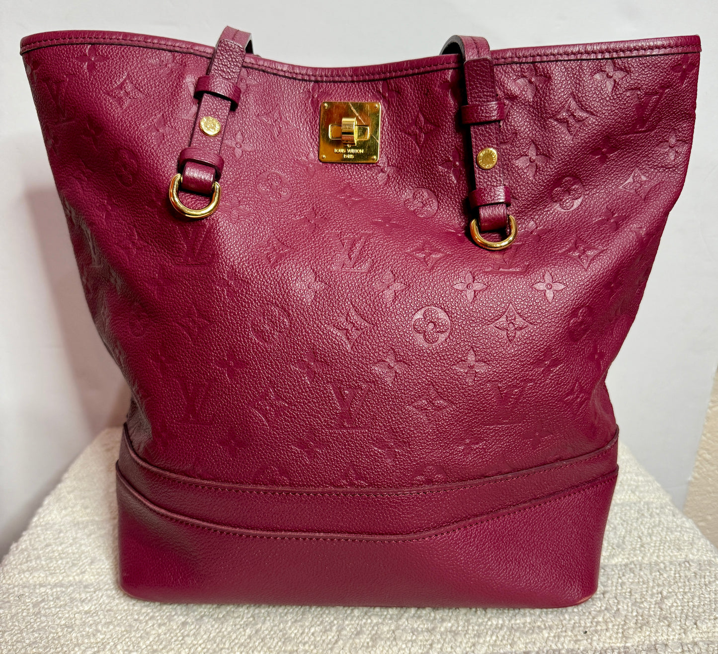 Louis Vuitton Burgundy Bag