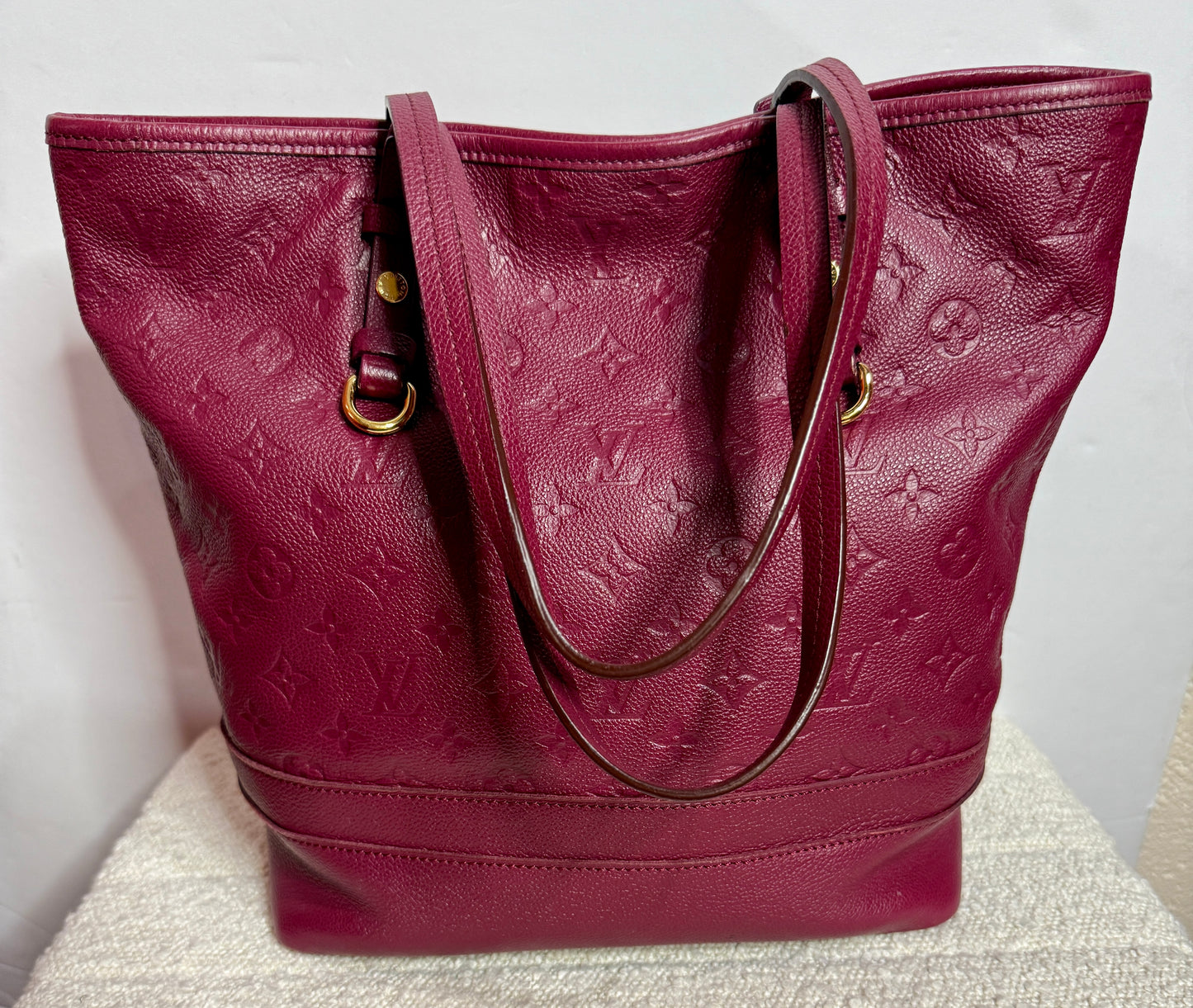Louis Vuitton Burgundy Bag
