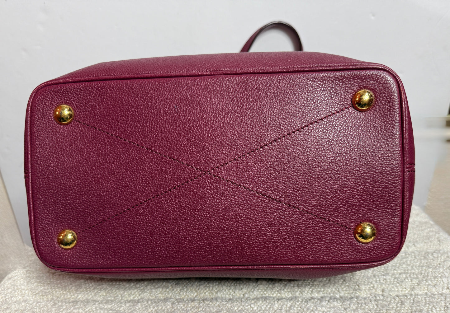 Louis Vuitton Burgundy Bag
