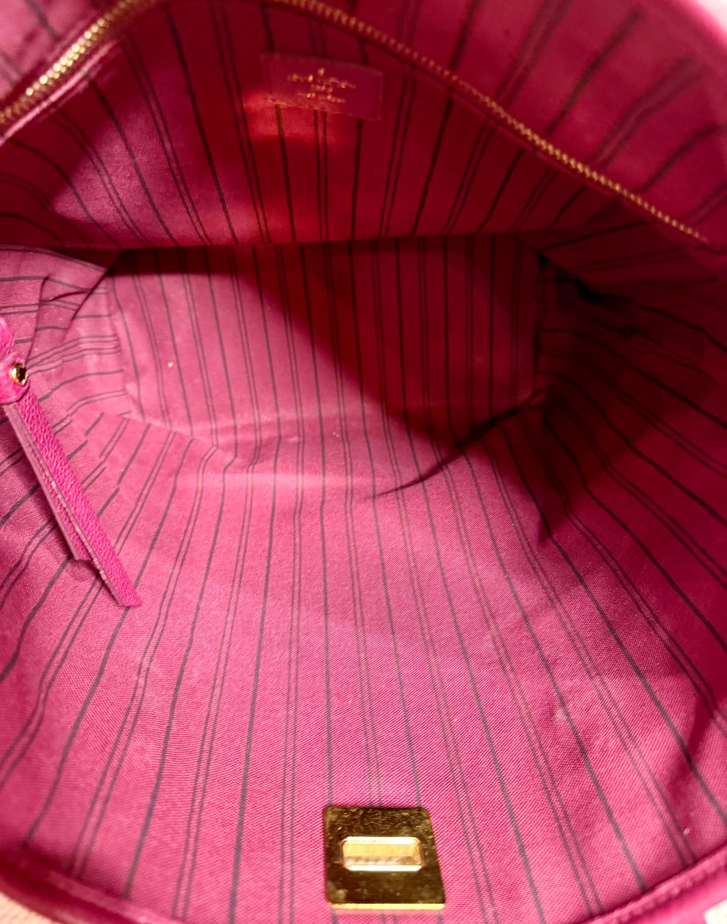 Louis Vuitton Burgundy Bag