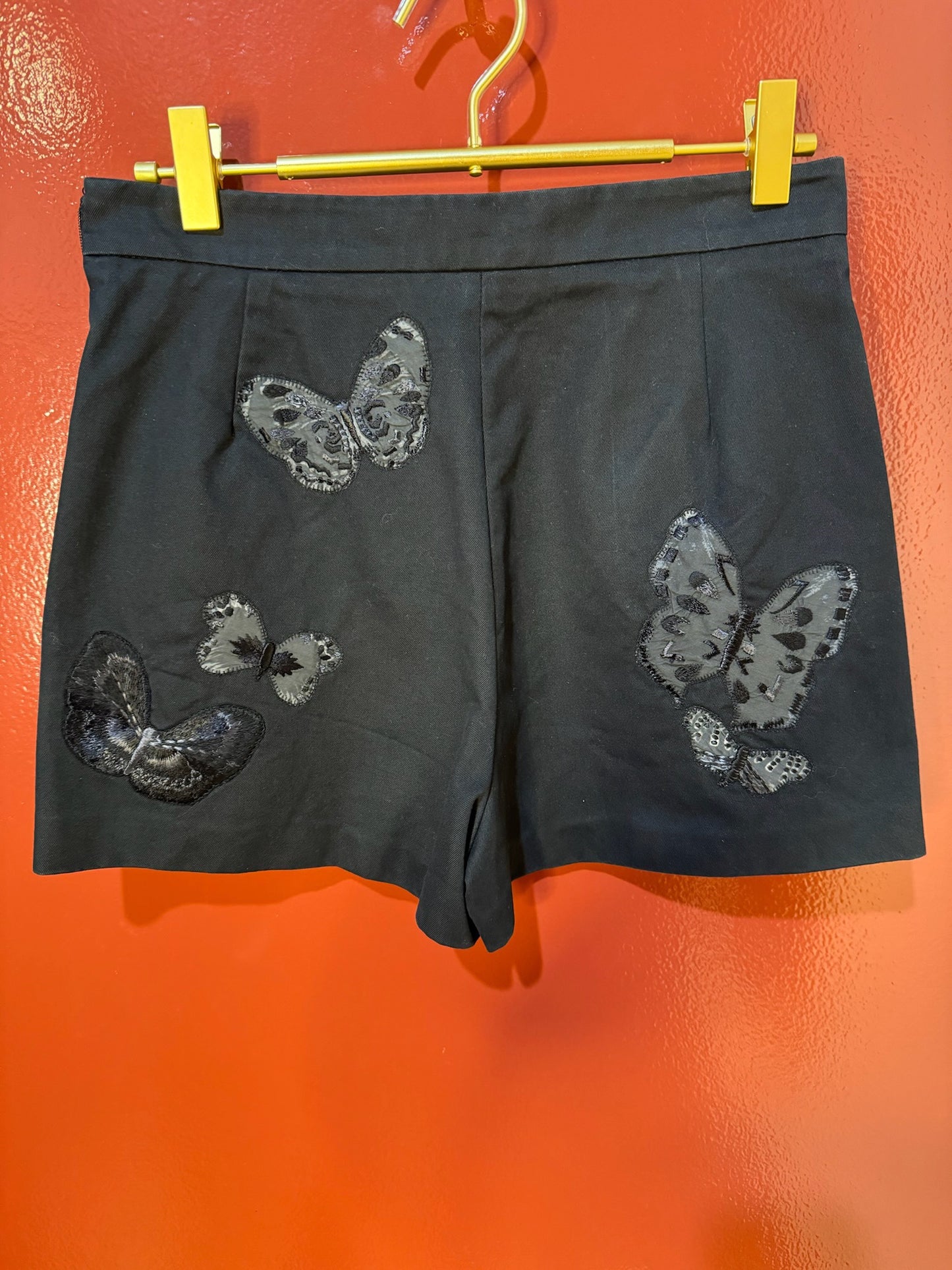 Valentino short jean butterfly 40
