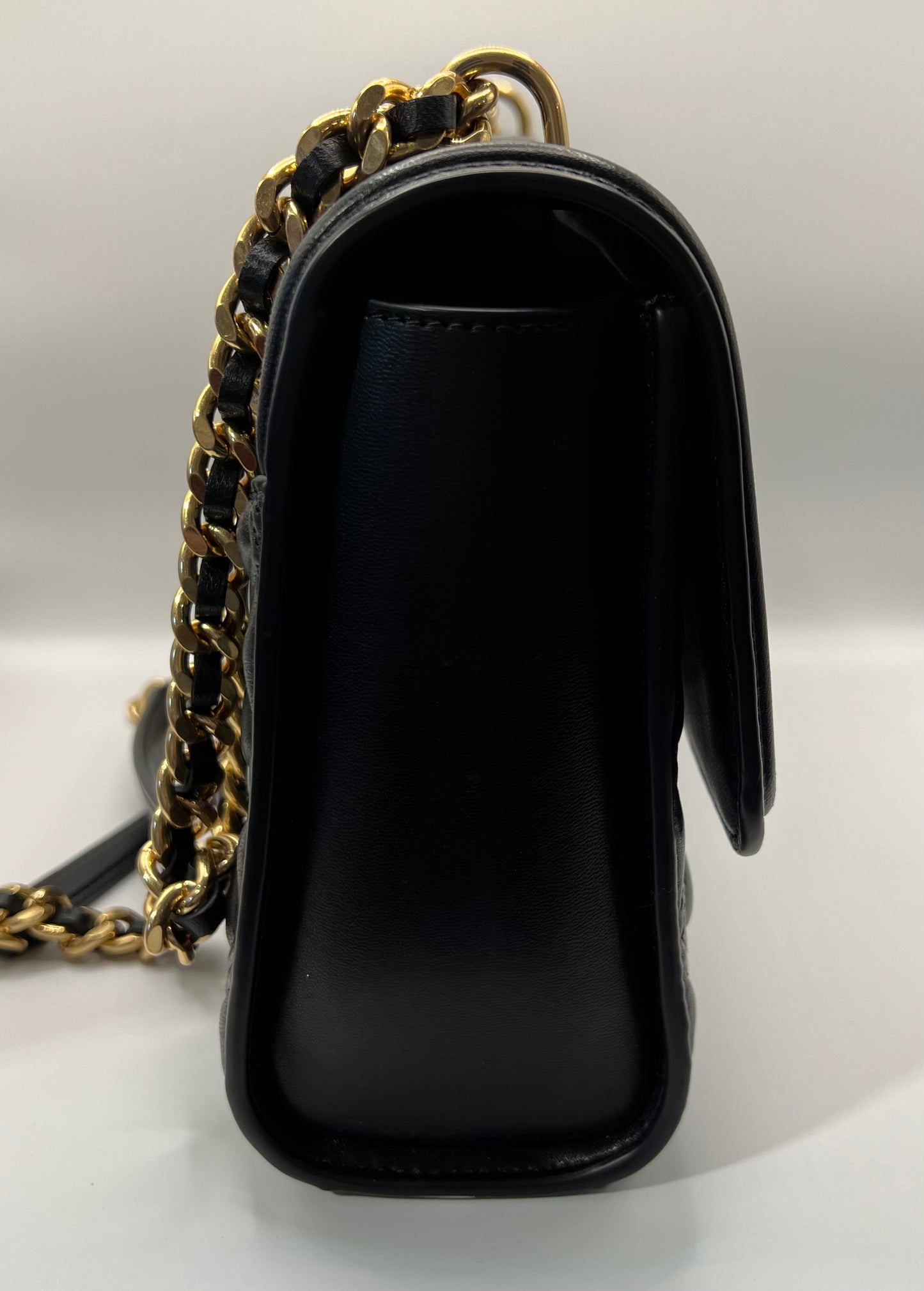 Tory Burch Fleming Convertible Shoulder black bag