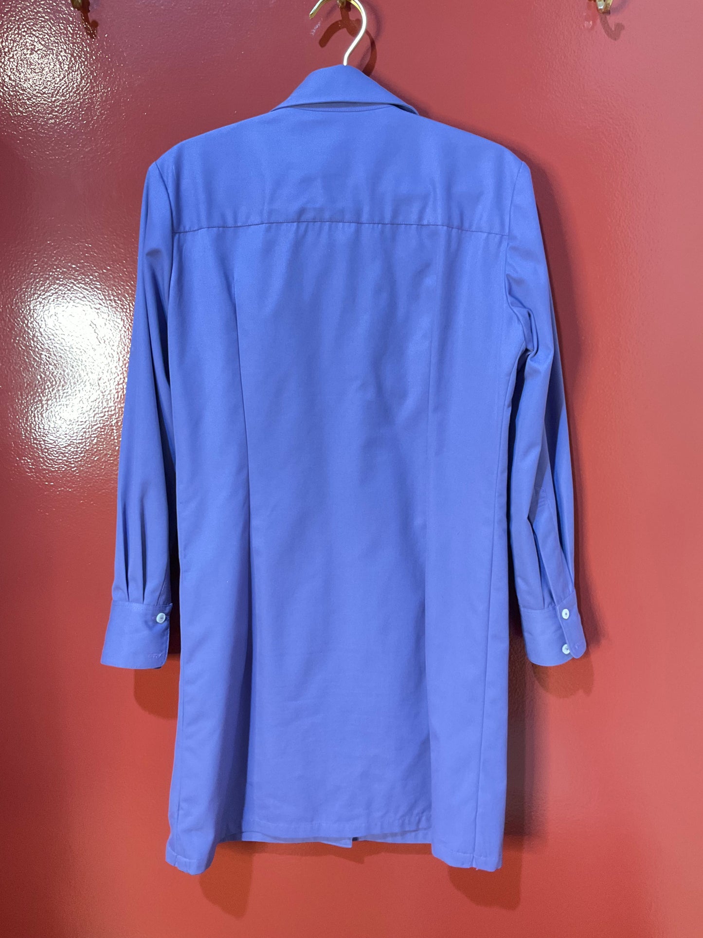 RR Purple Long Sleeve Ruffle Dress