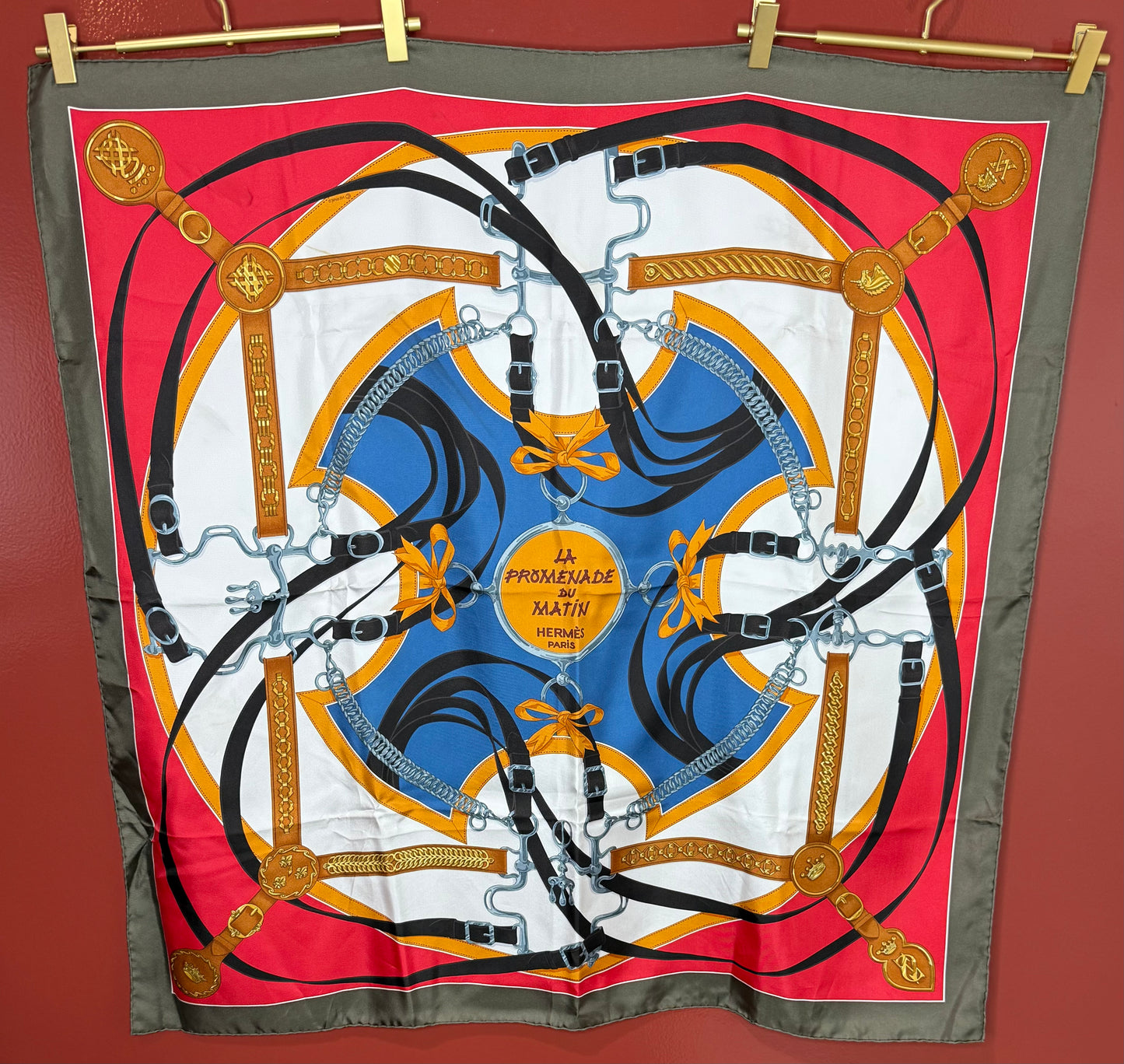 Hermes Promenade Du Matin Scarf