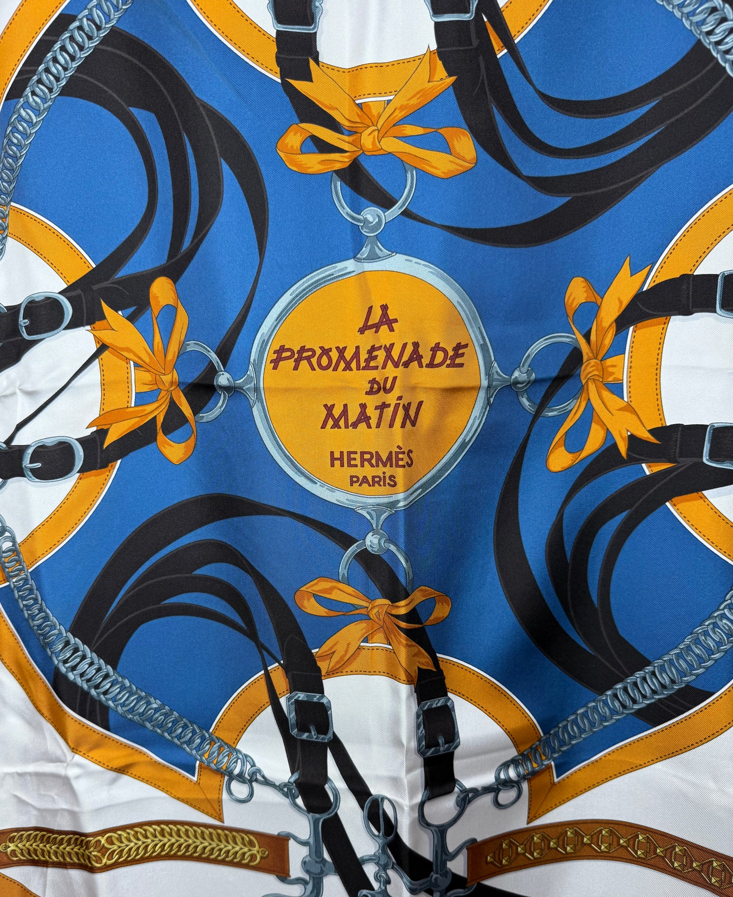 Hermes Promenade Du Matin Scarf