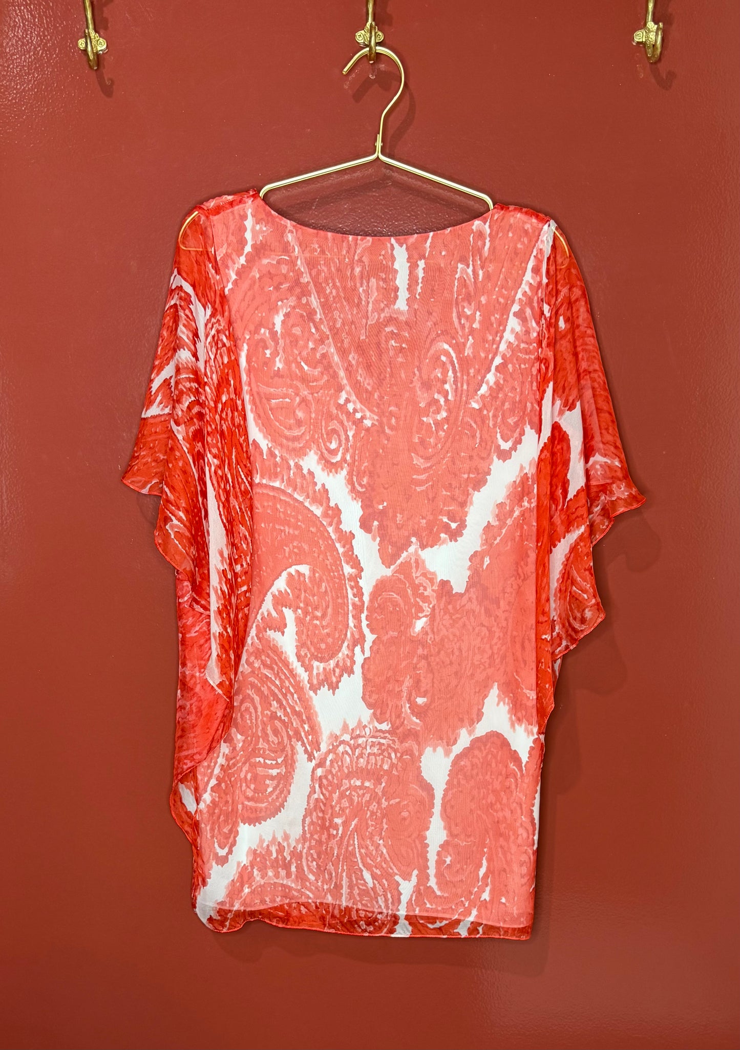 Milly Red/White Mini Dress 8