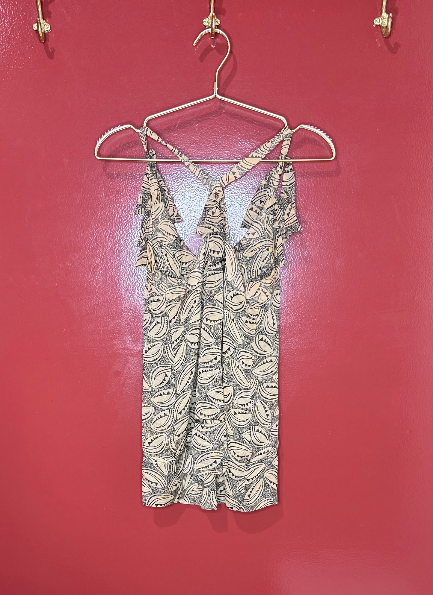Diane Von Furstenberg Pattern Top 2