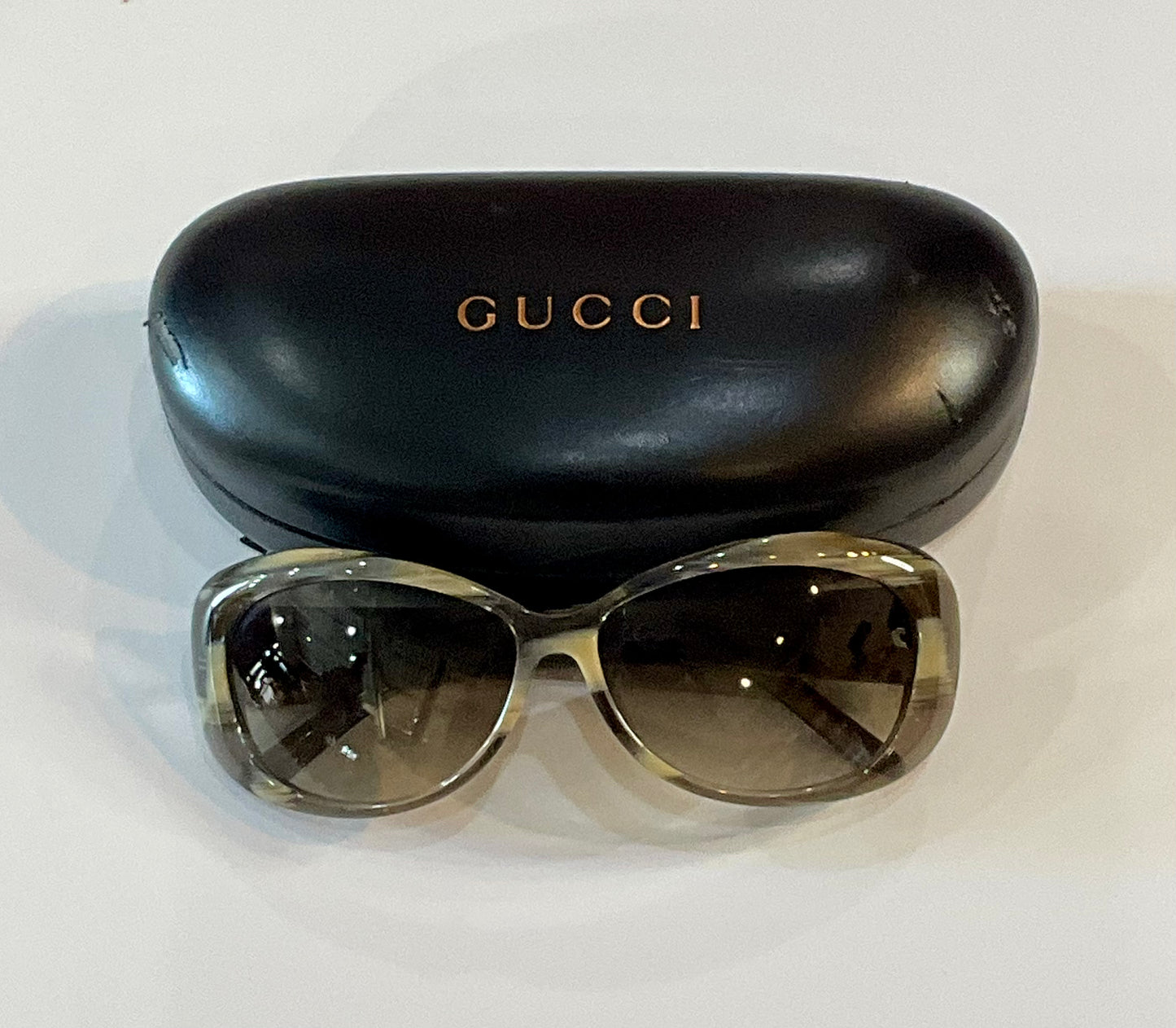 Gucci Tor. Shell Sunglasses