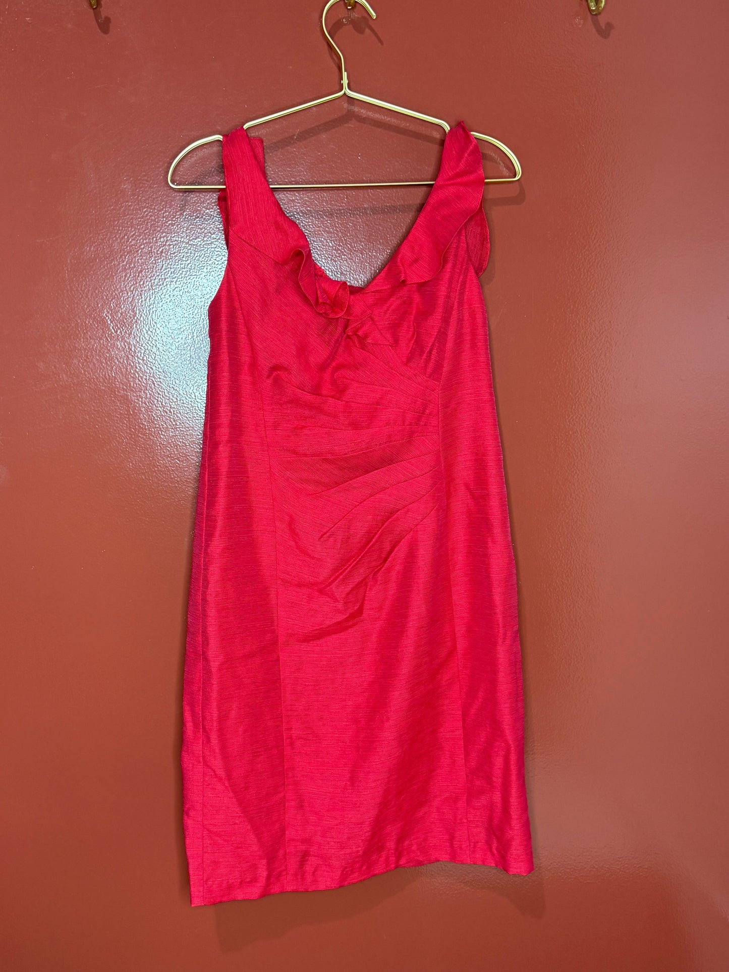 Nanette Lepore Red Dress 6