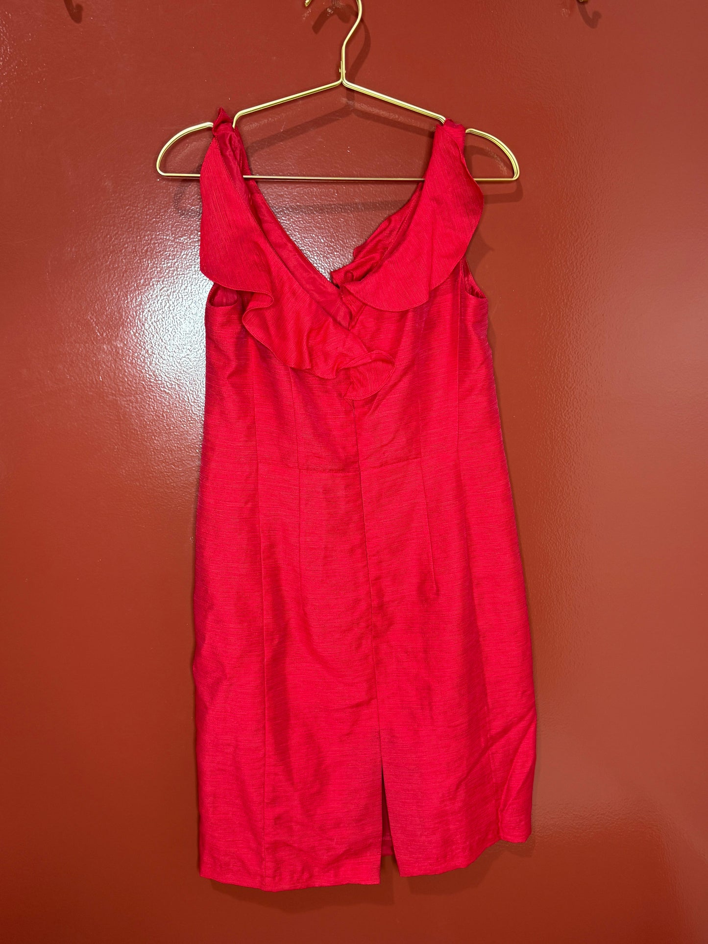 Nanette Lepore Red Dress 6