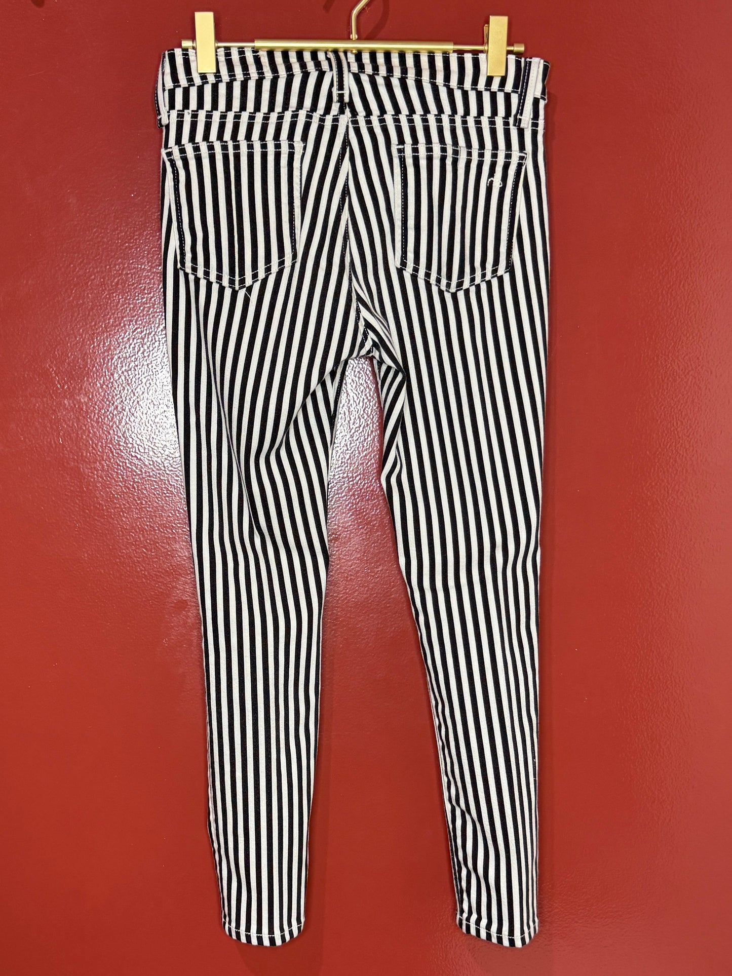 Rag & Bone Striped Capris 27