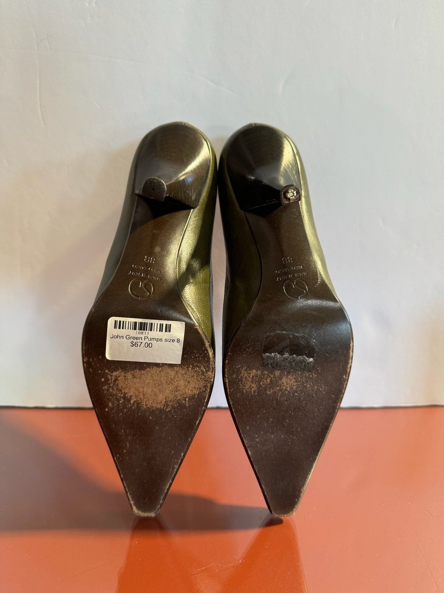 St John Green Pumps size 8