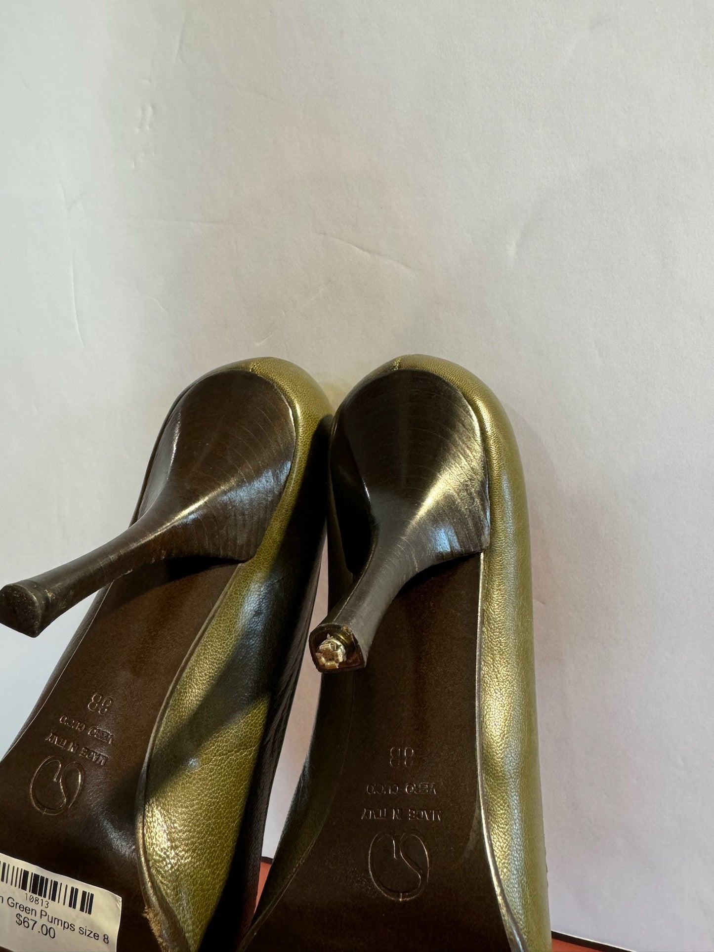 St John Green Pumps size 8
