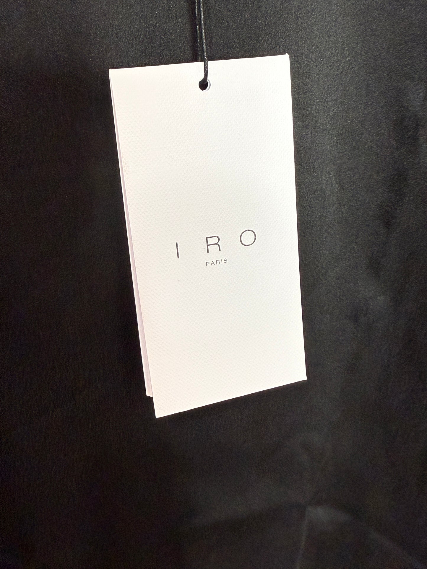 Iro Berwyn Silk Lace Tank Black 38