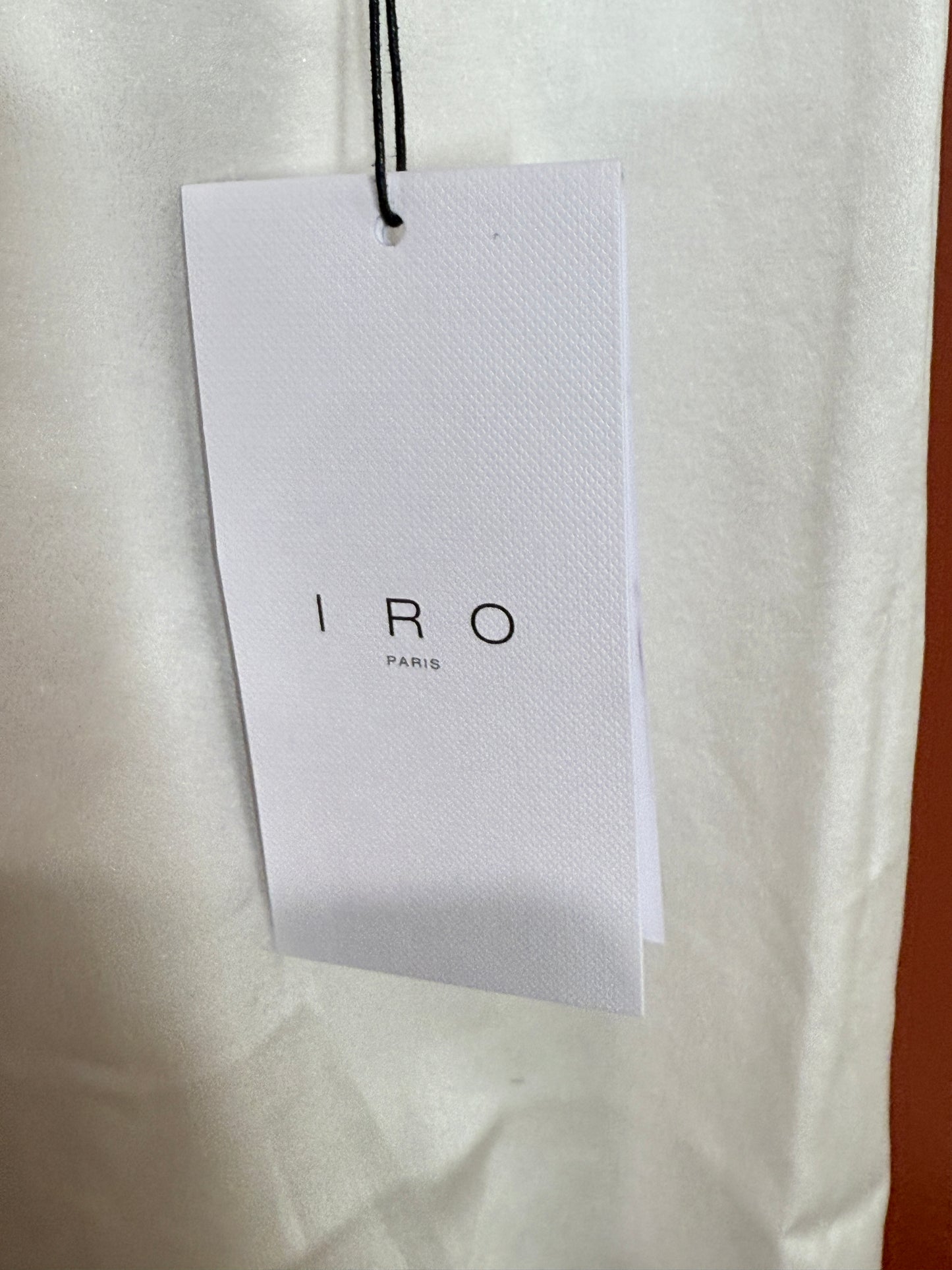 Iro Berwyn Silk Lace Tank Cream 38
