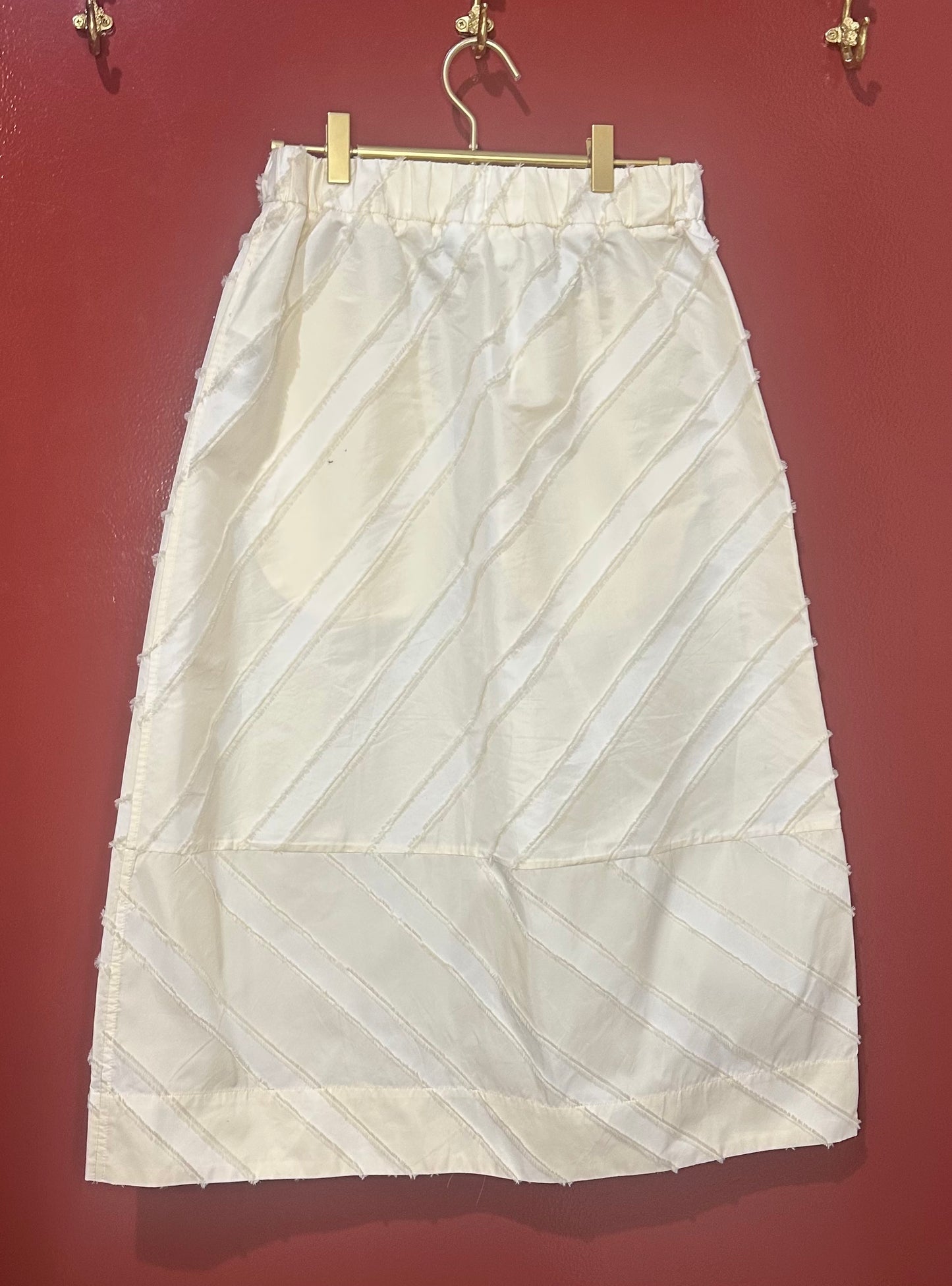 Ganni Maxi Biege Skirt S