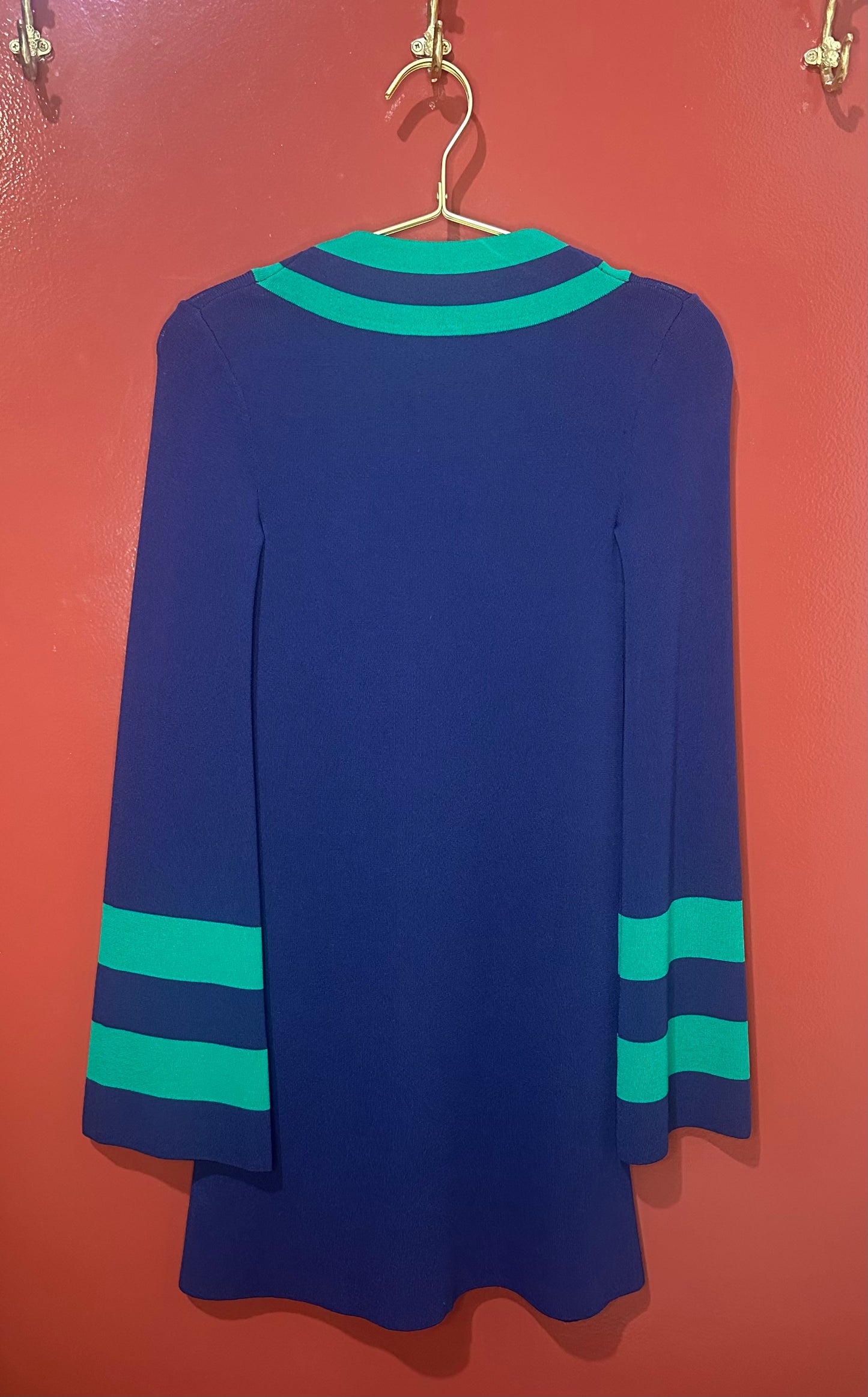 Staud Green/Blue Dress S