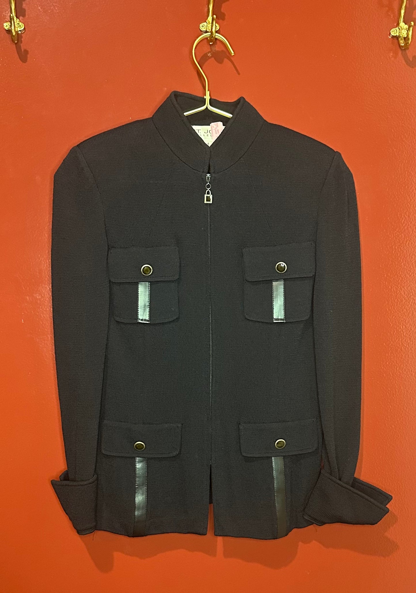 St. John Black Jacket 6
