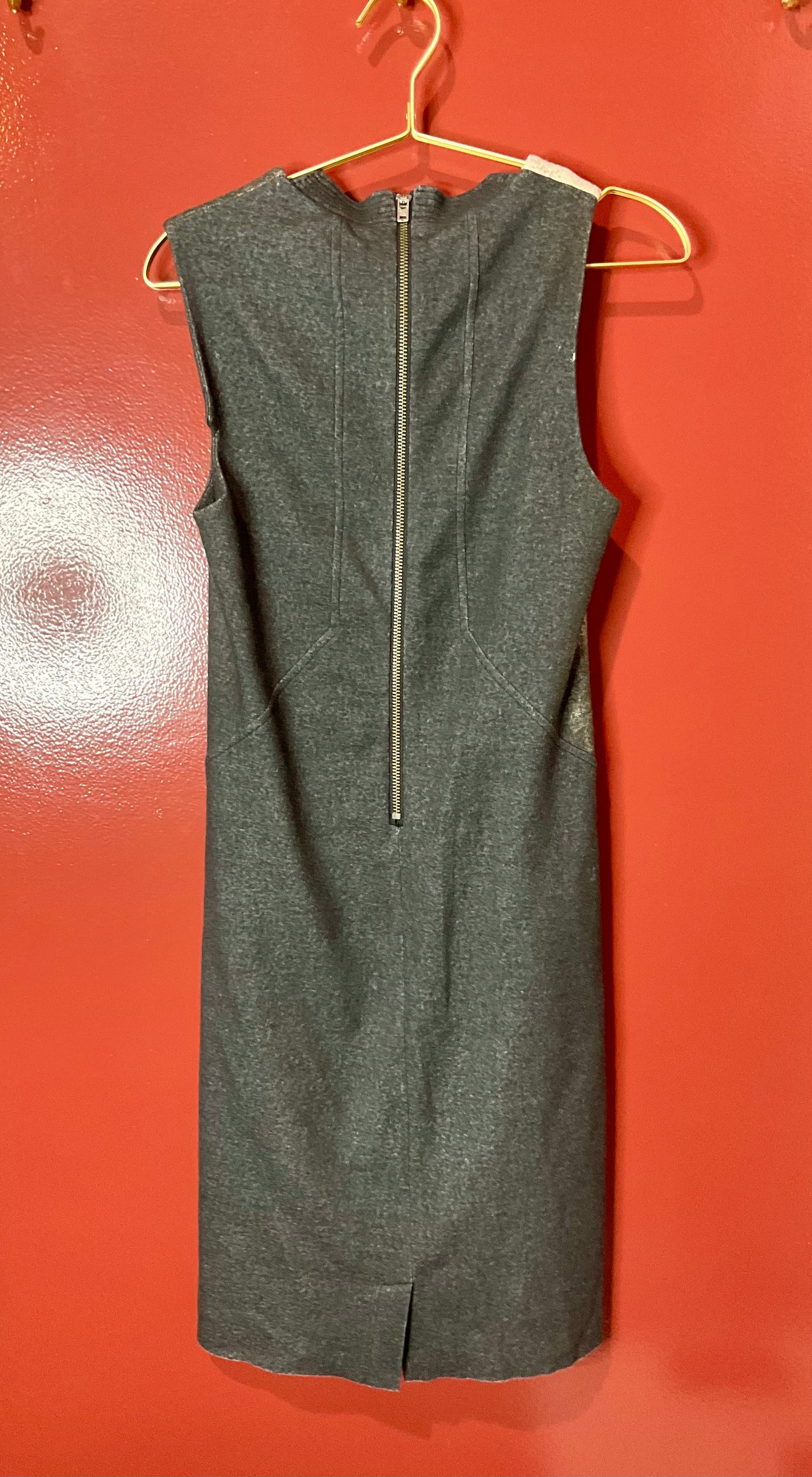 Helmut Lang Wool Ombre Dress 8