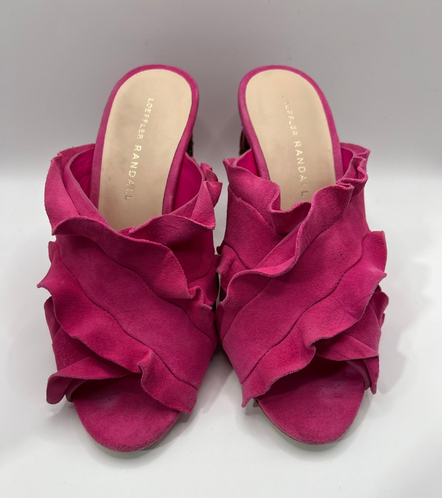 Loeffler Randall Pink Heels 7