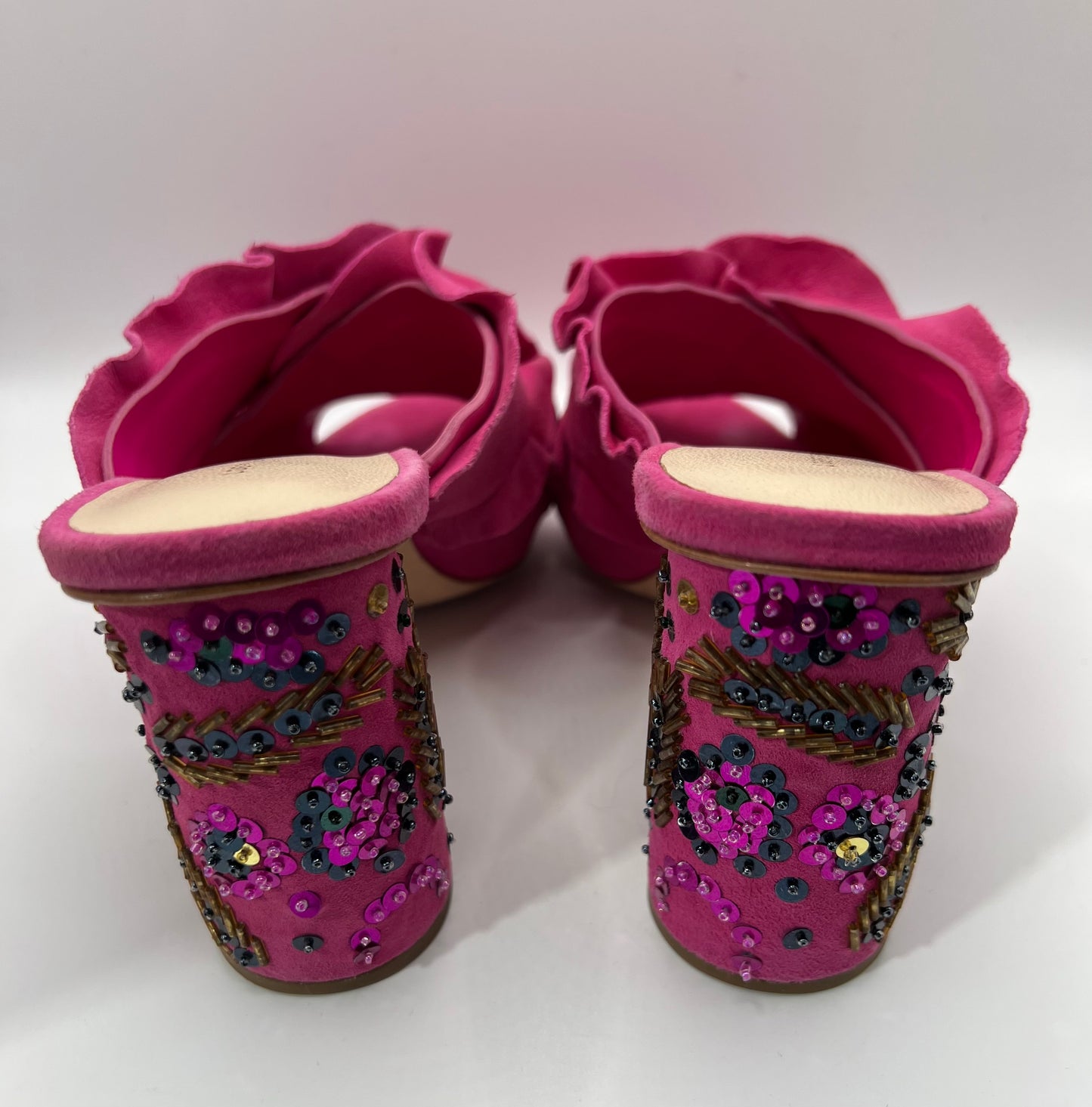 Loeffler Randall Pink Heels 7