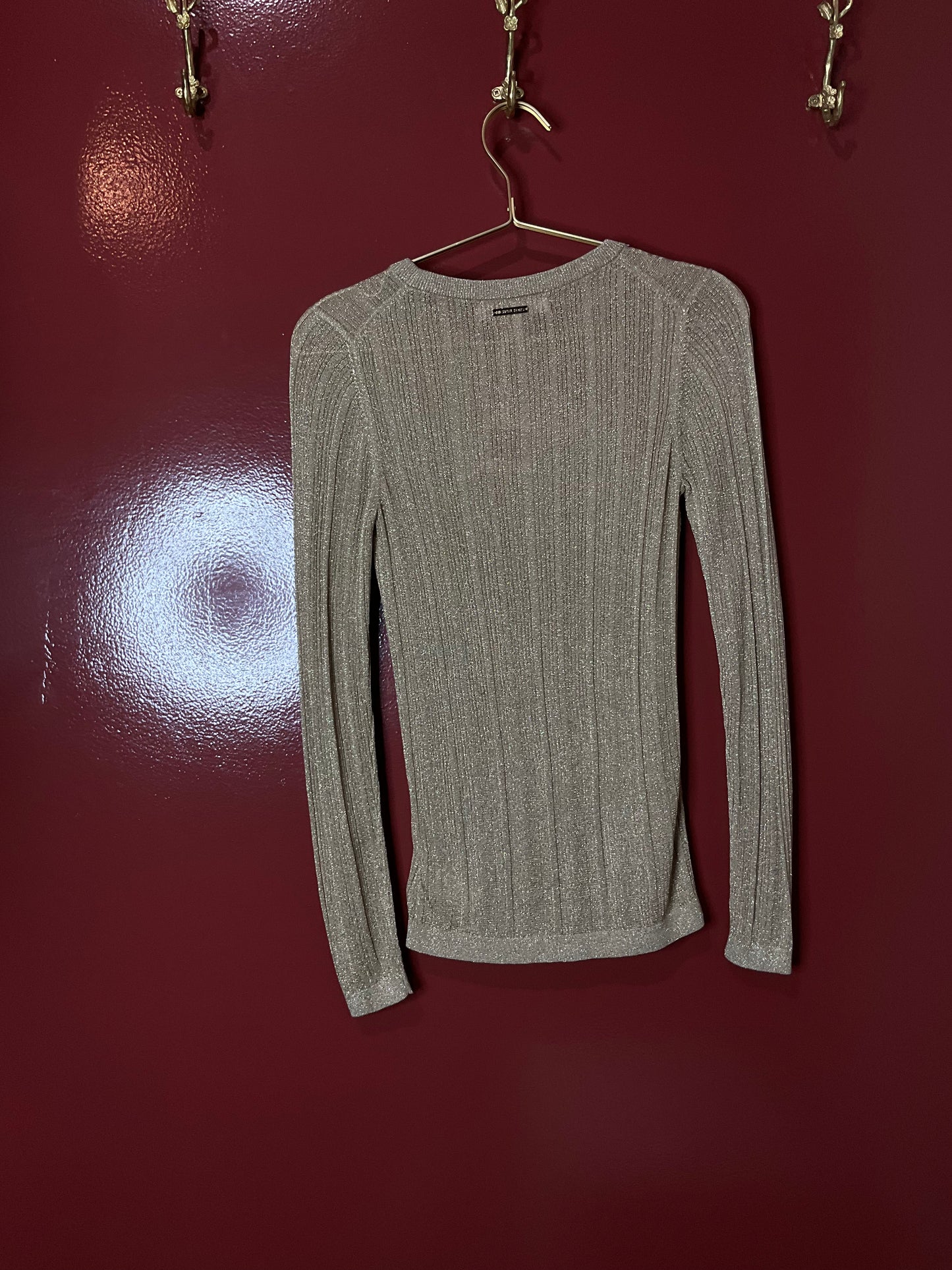 Michael Kors Gold Sweater XS