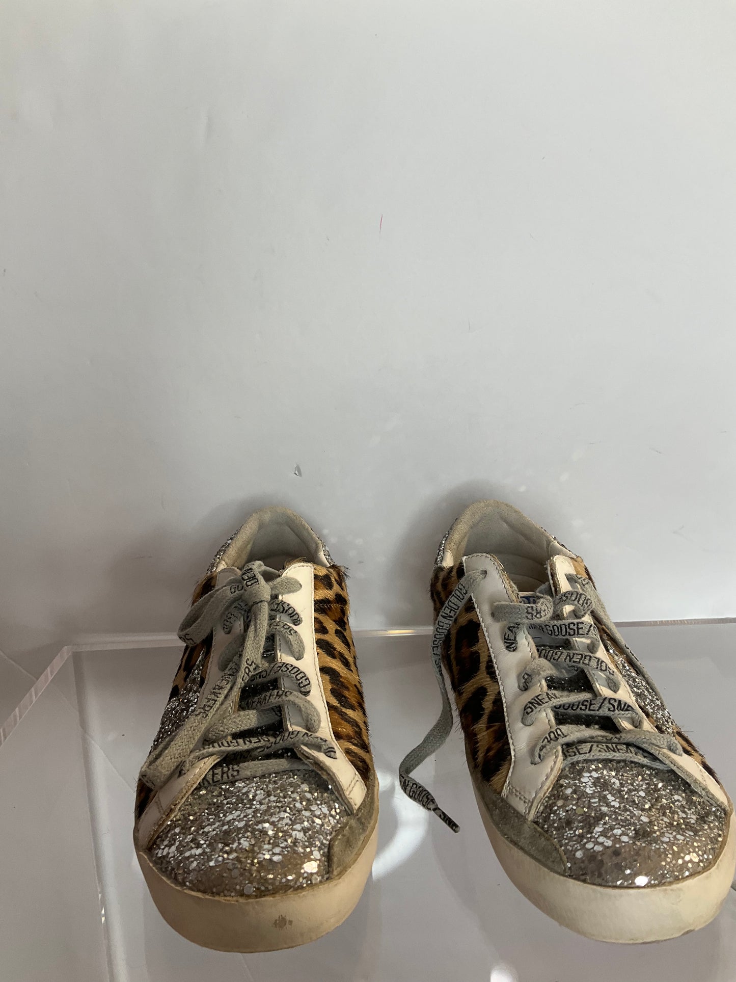 Leopard/Silver Golden Goose 7