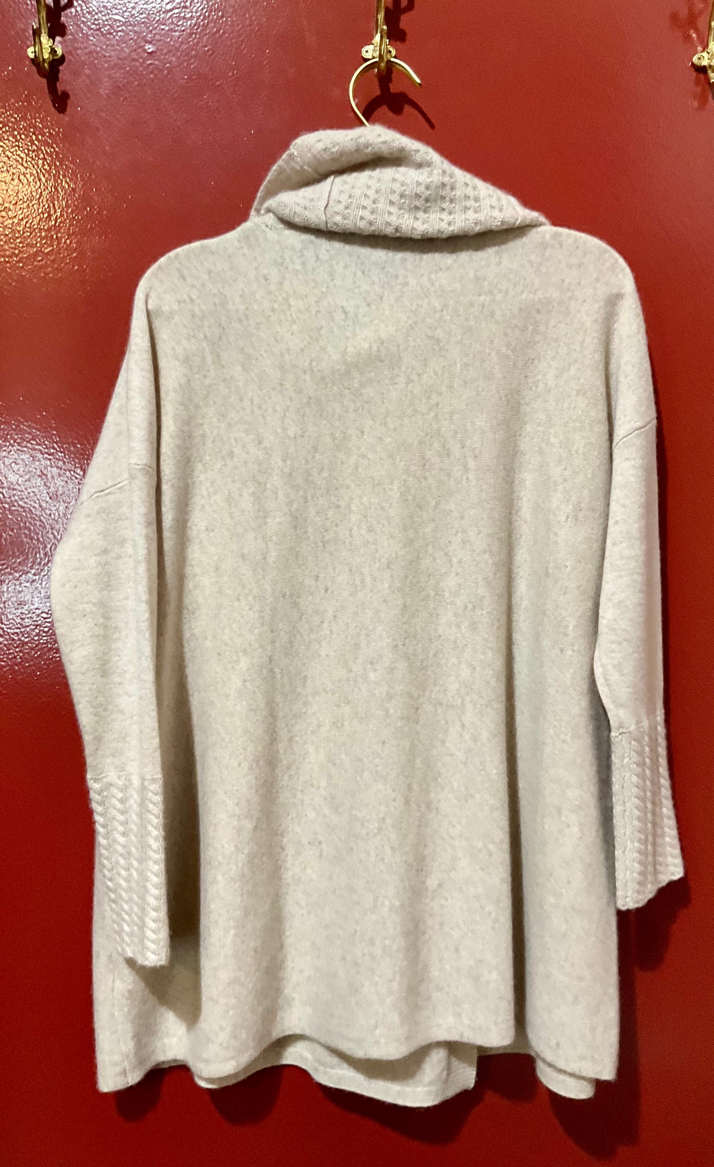 Sacks Fifth Avenue Tan Cashmere Sweater XS