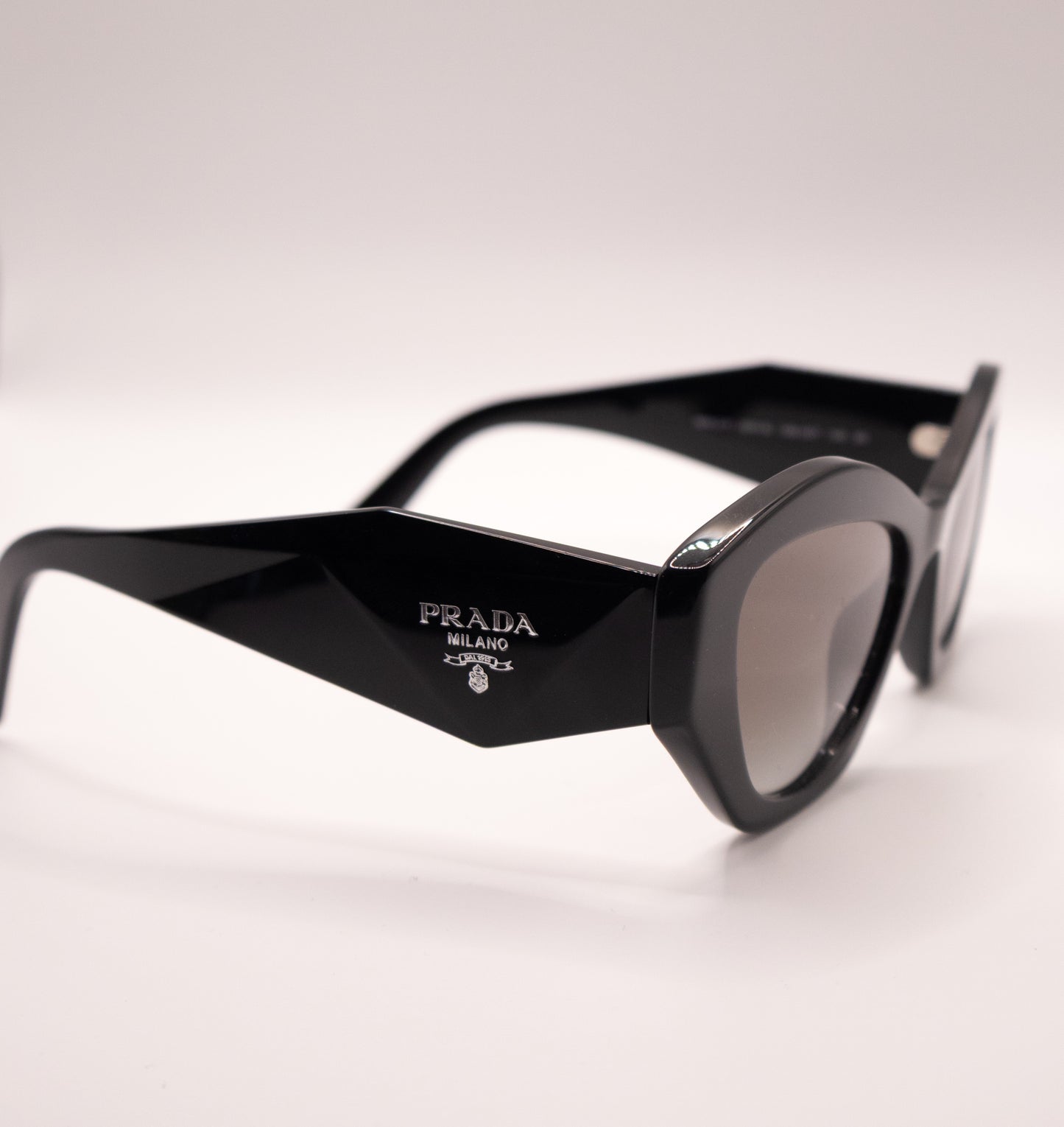 Prada Black Grey Gradient Sunglasses