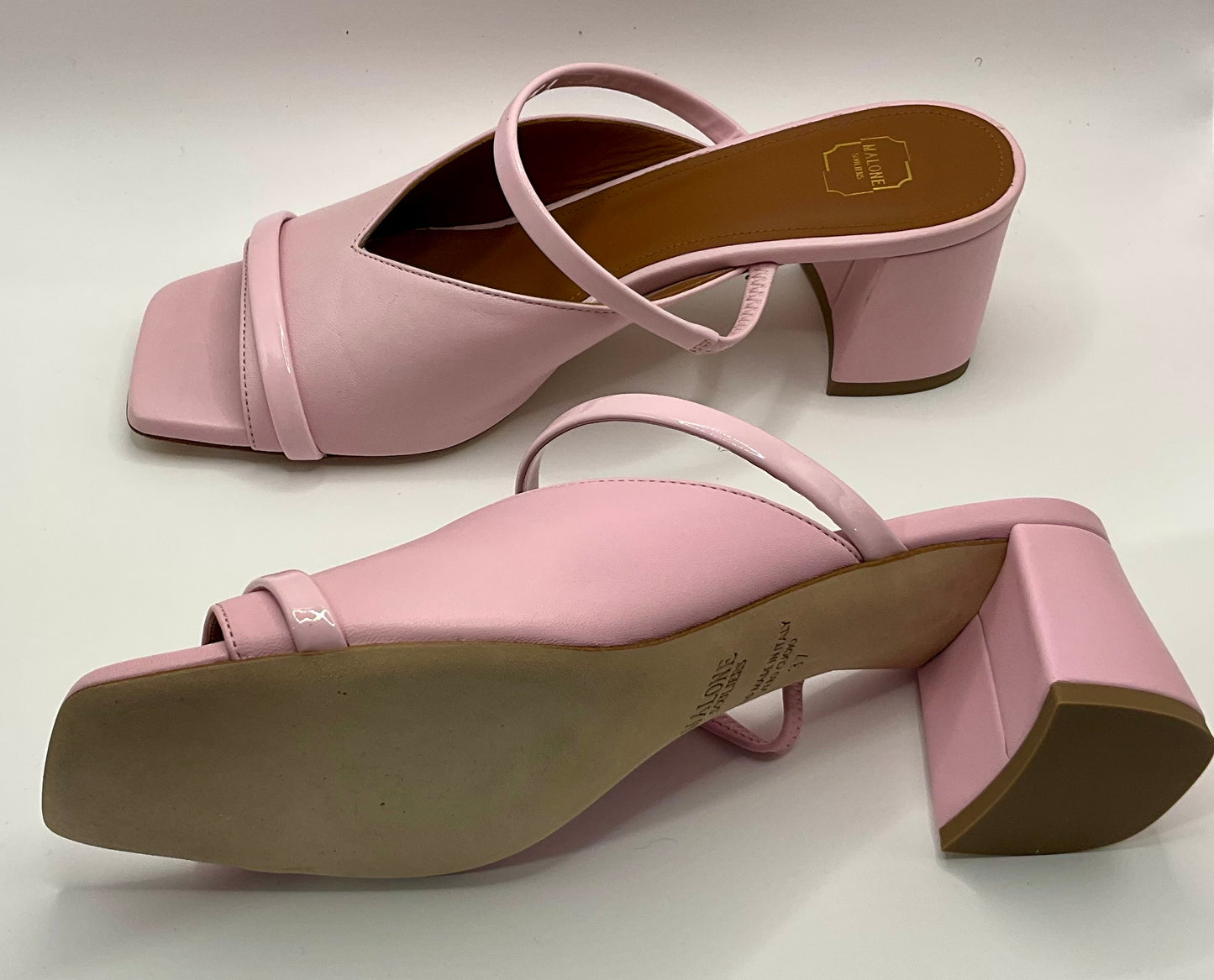 Malone Soulless Light Pink Mule 37