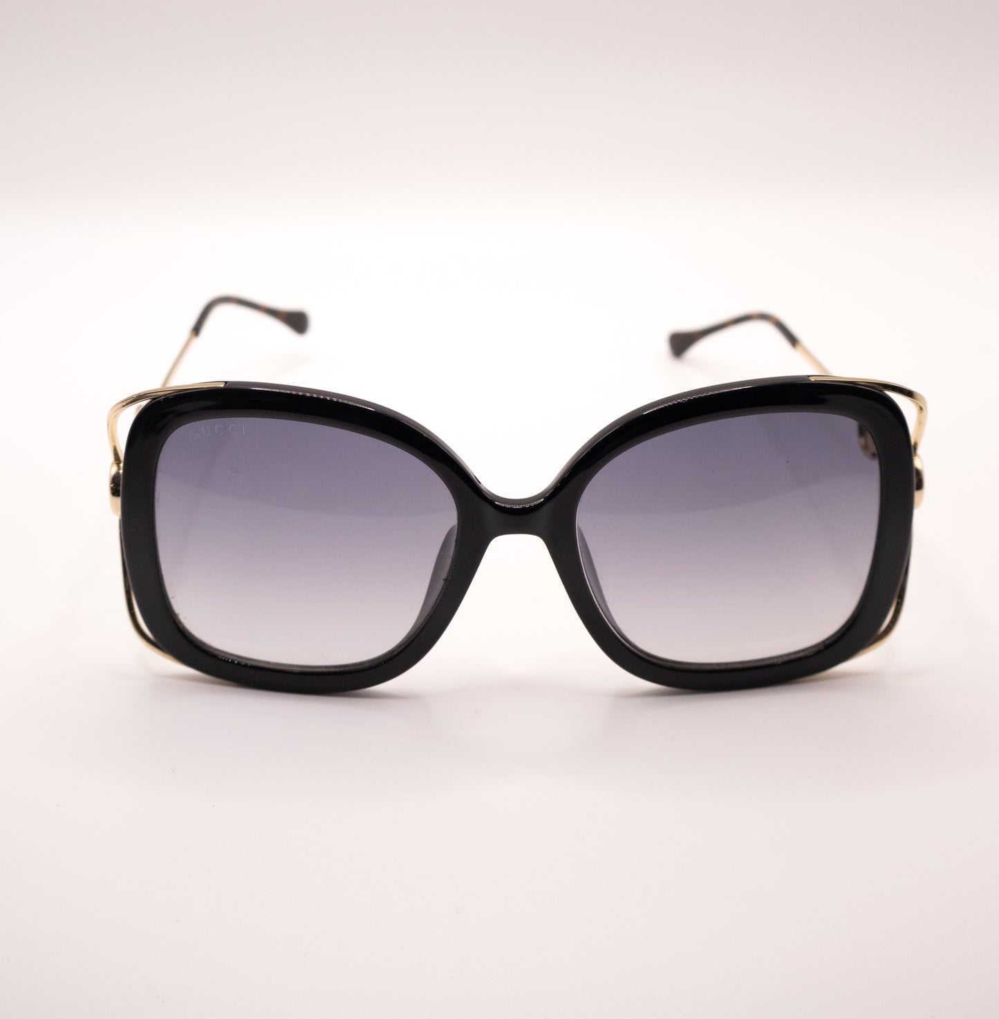 Black Gucci Horsebit Sunglasses