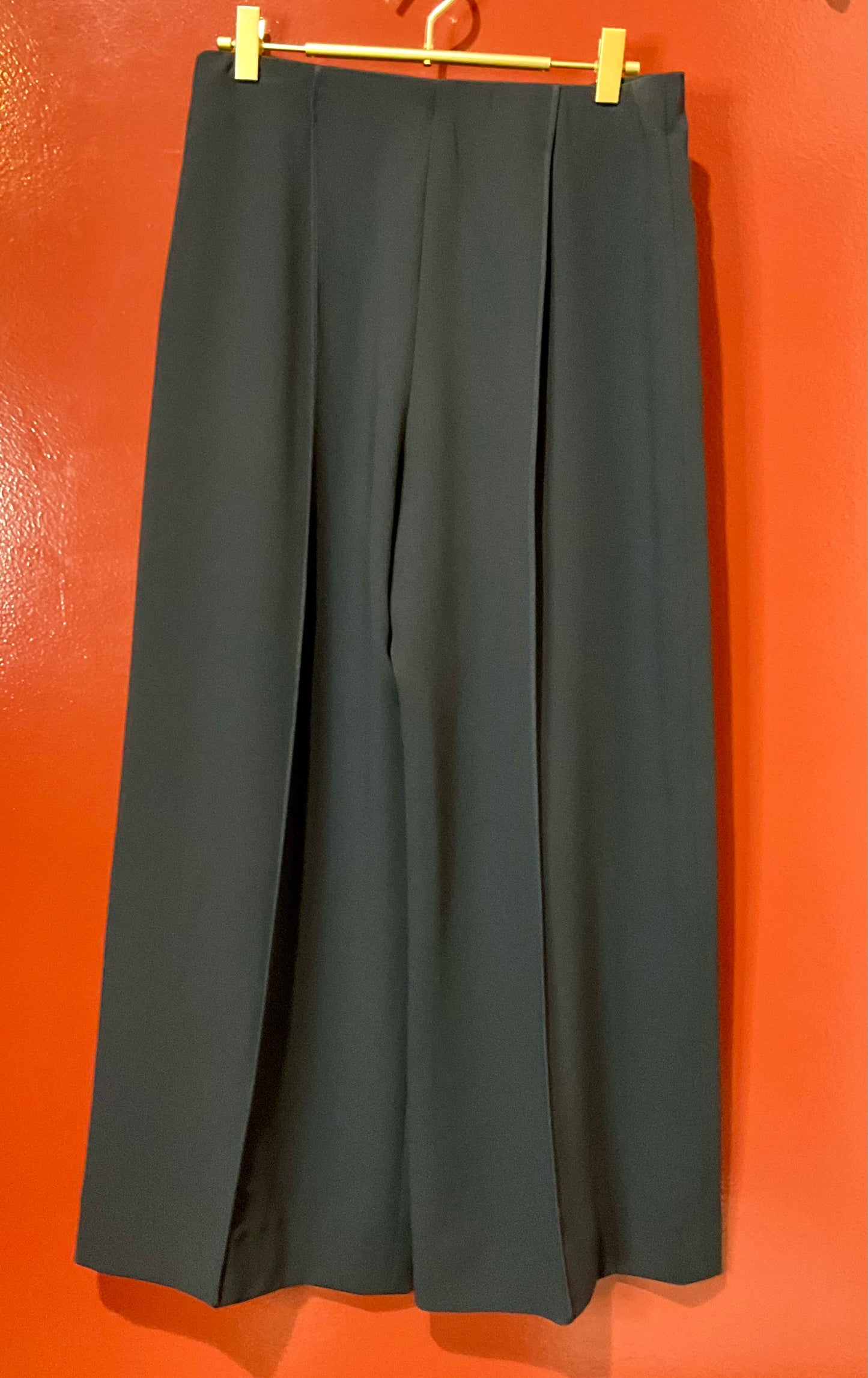 Karolina Zmarlak Navy Flare Pants S