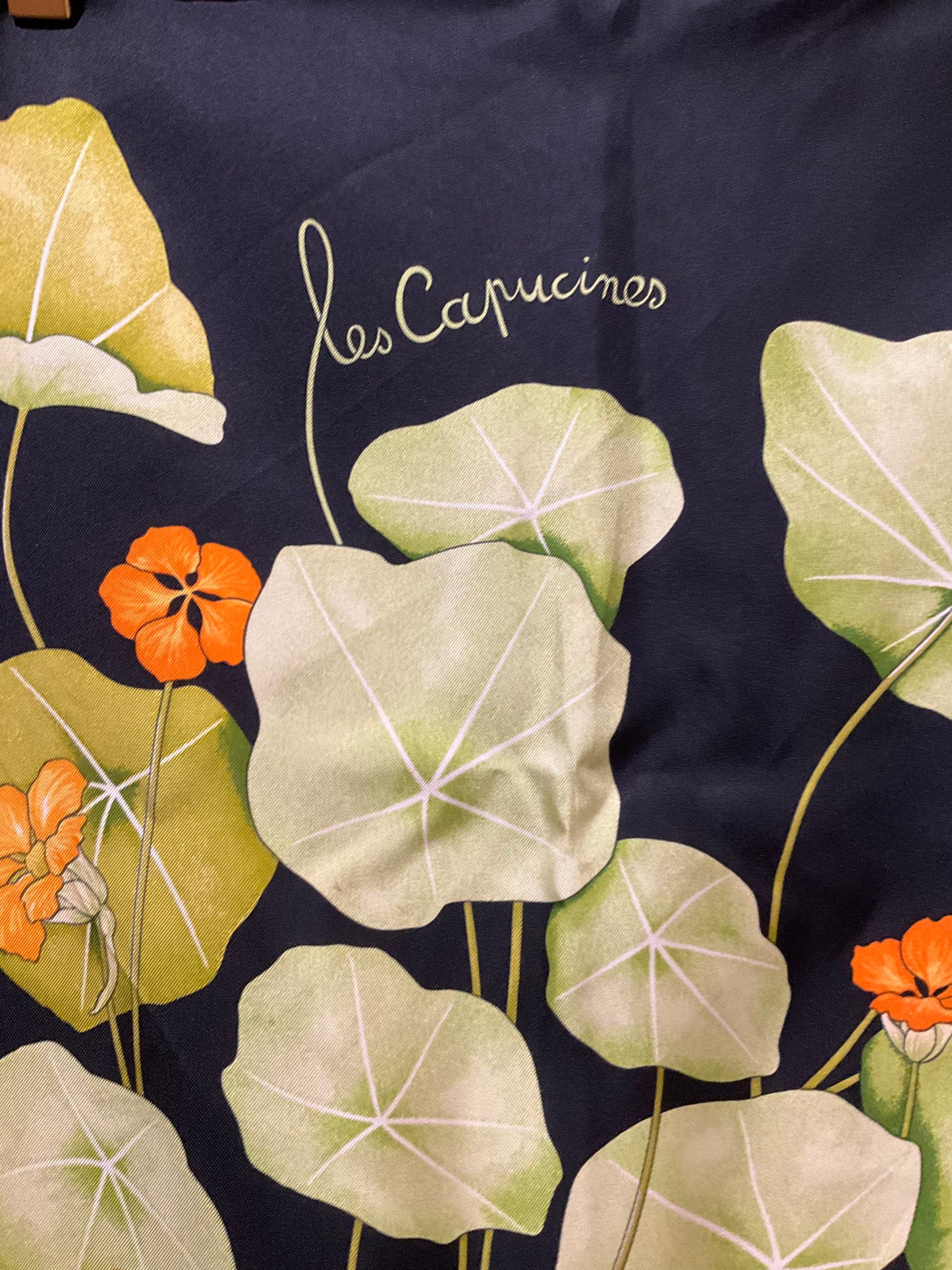 Hermes Les Capucines Scarf
