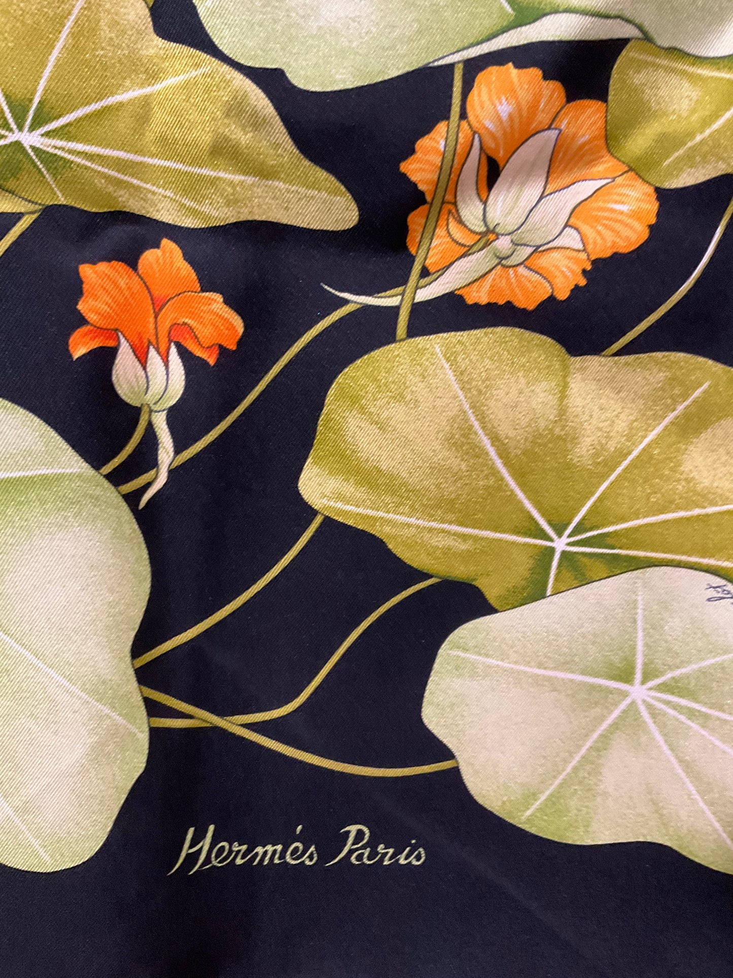 Hermes Les Capucines Scarf
