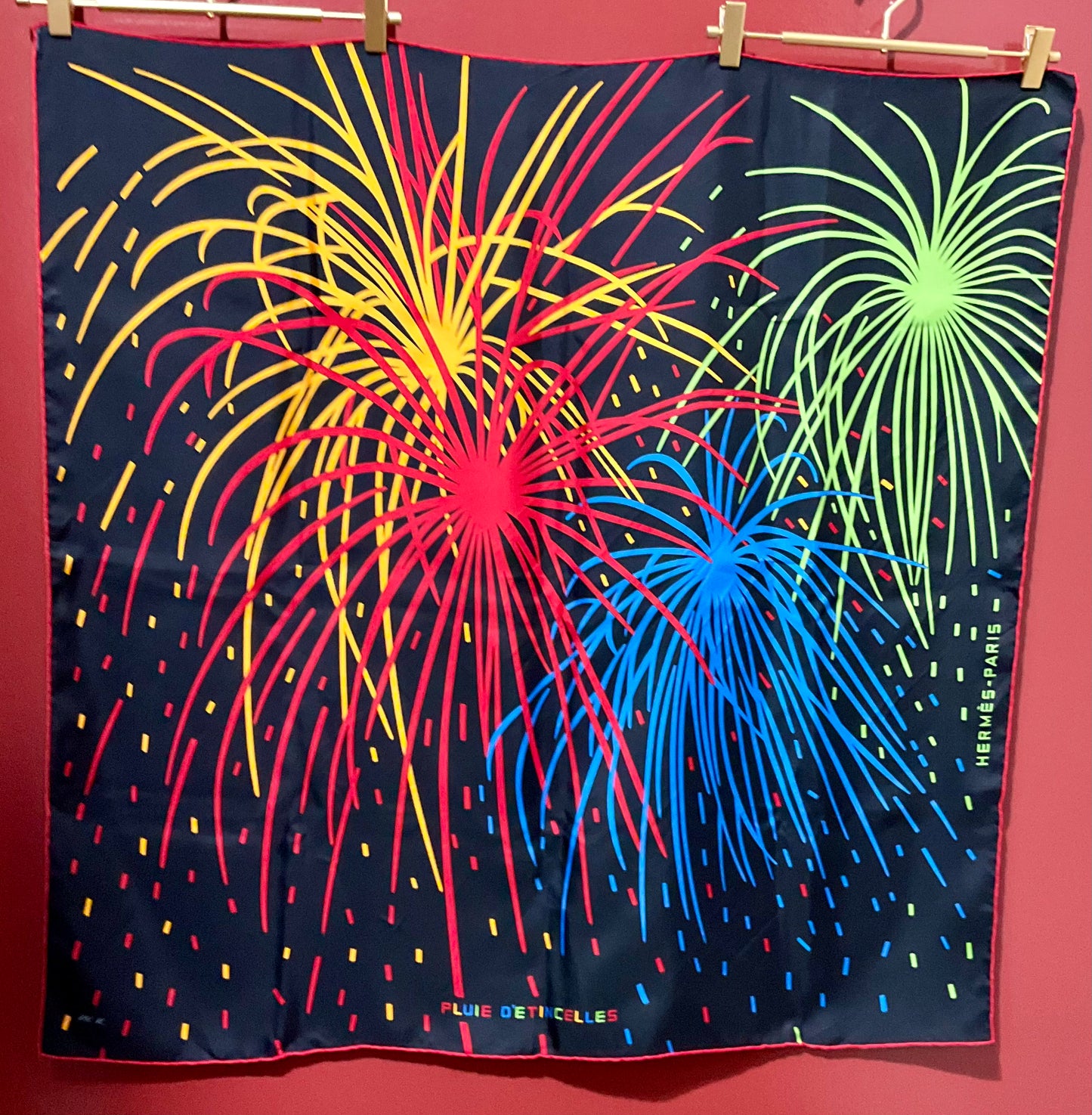 Hermes Pluie D' Entincelles scarf (Rain of Sparks)