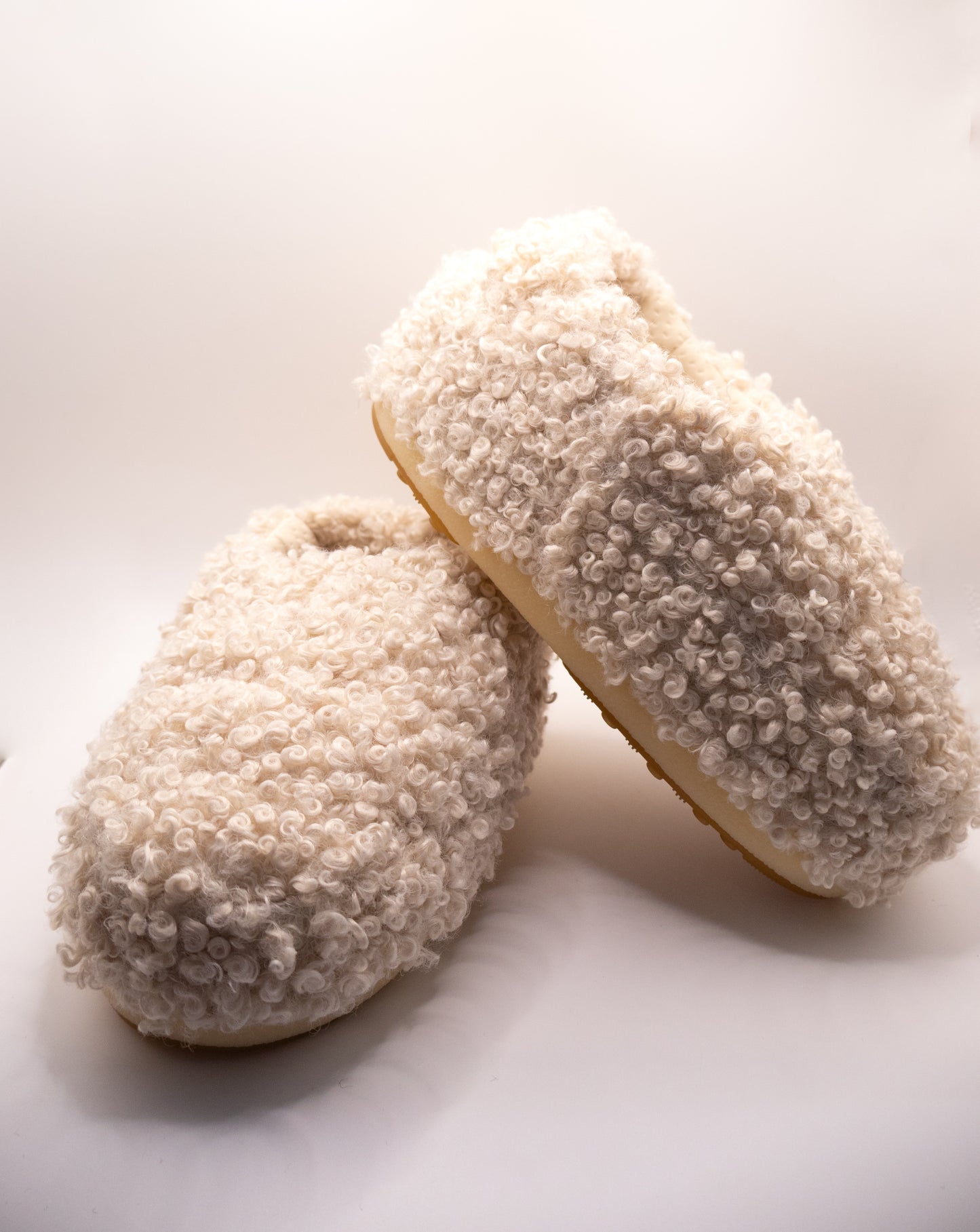 Moon boot fuzzy ivory S