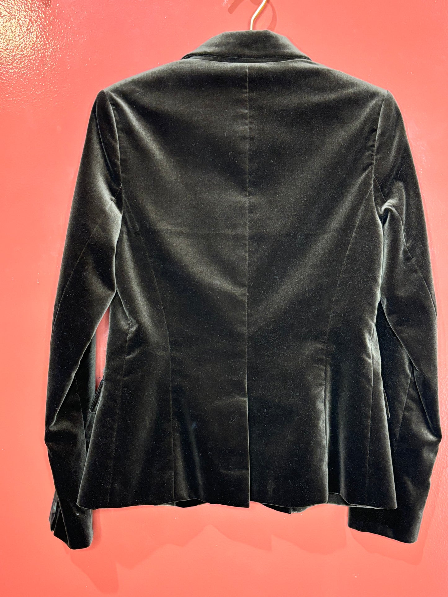 Theory Brown Velvet Blazer