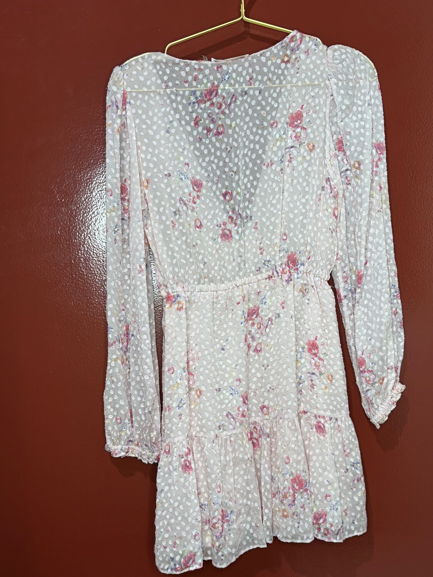 LoveShack Fancy Multi Pink XS Dress